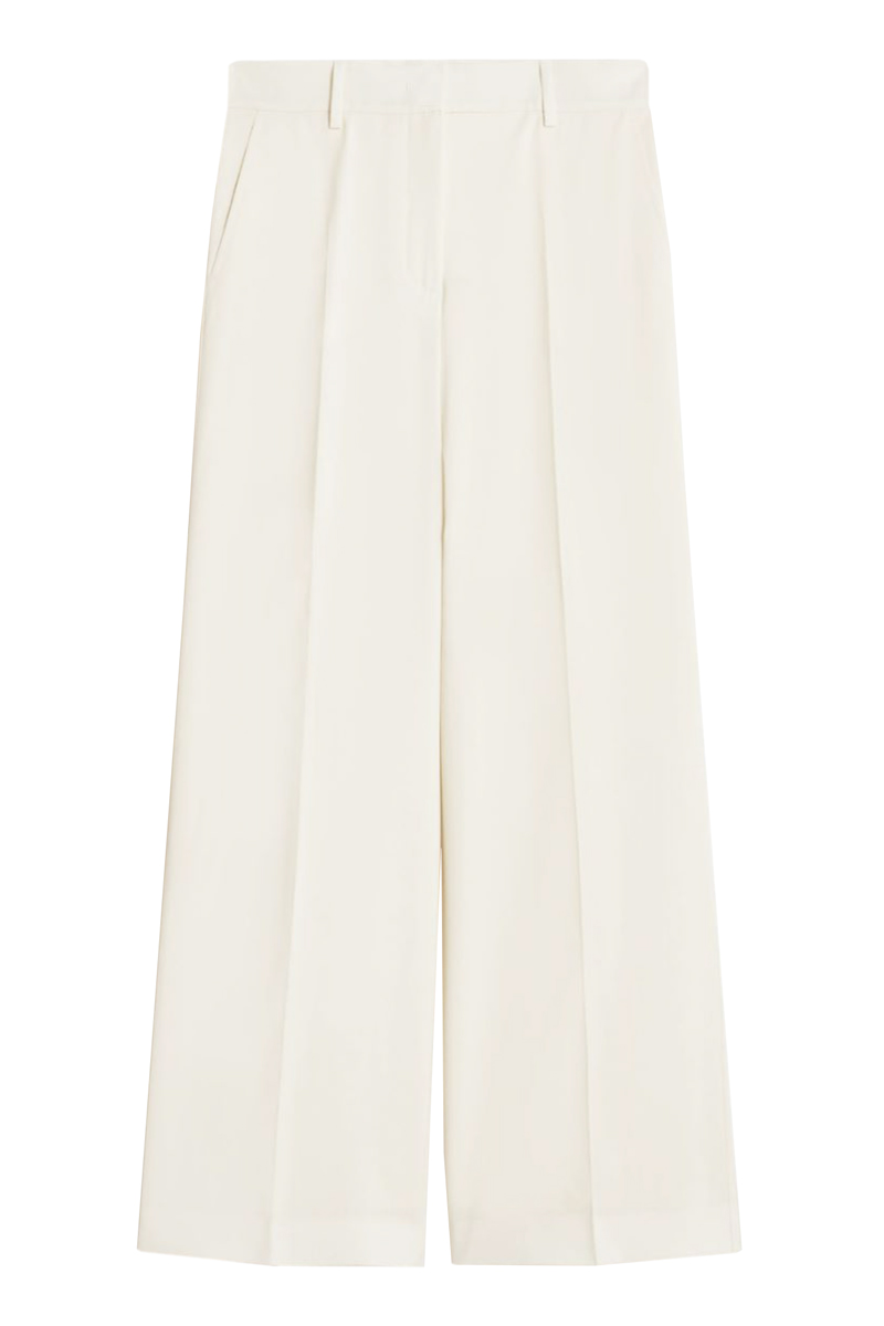 Dames broek ecru