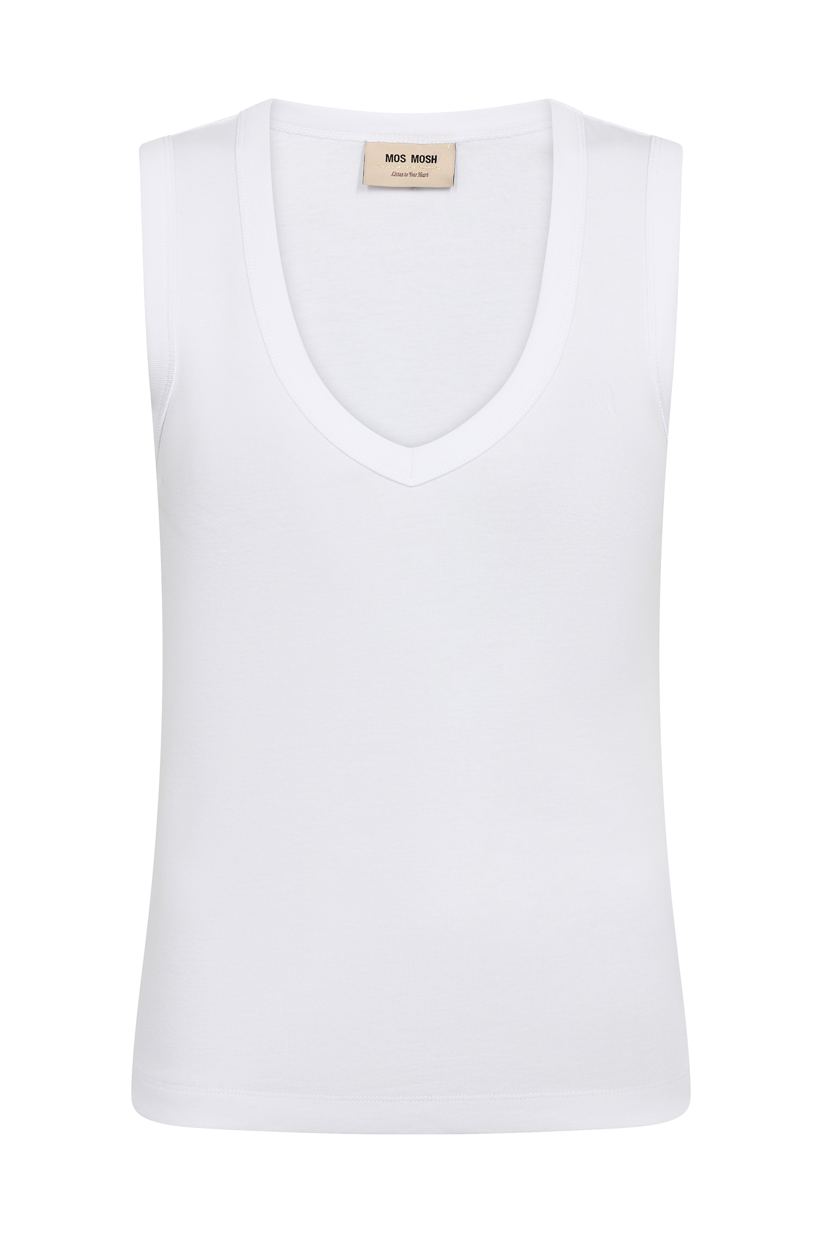 Dames top ecru
