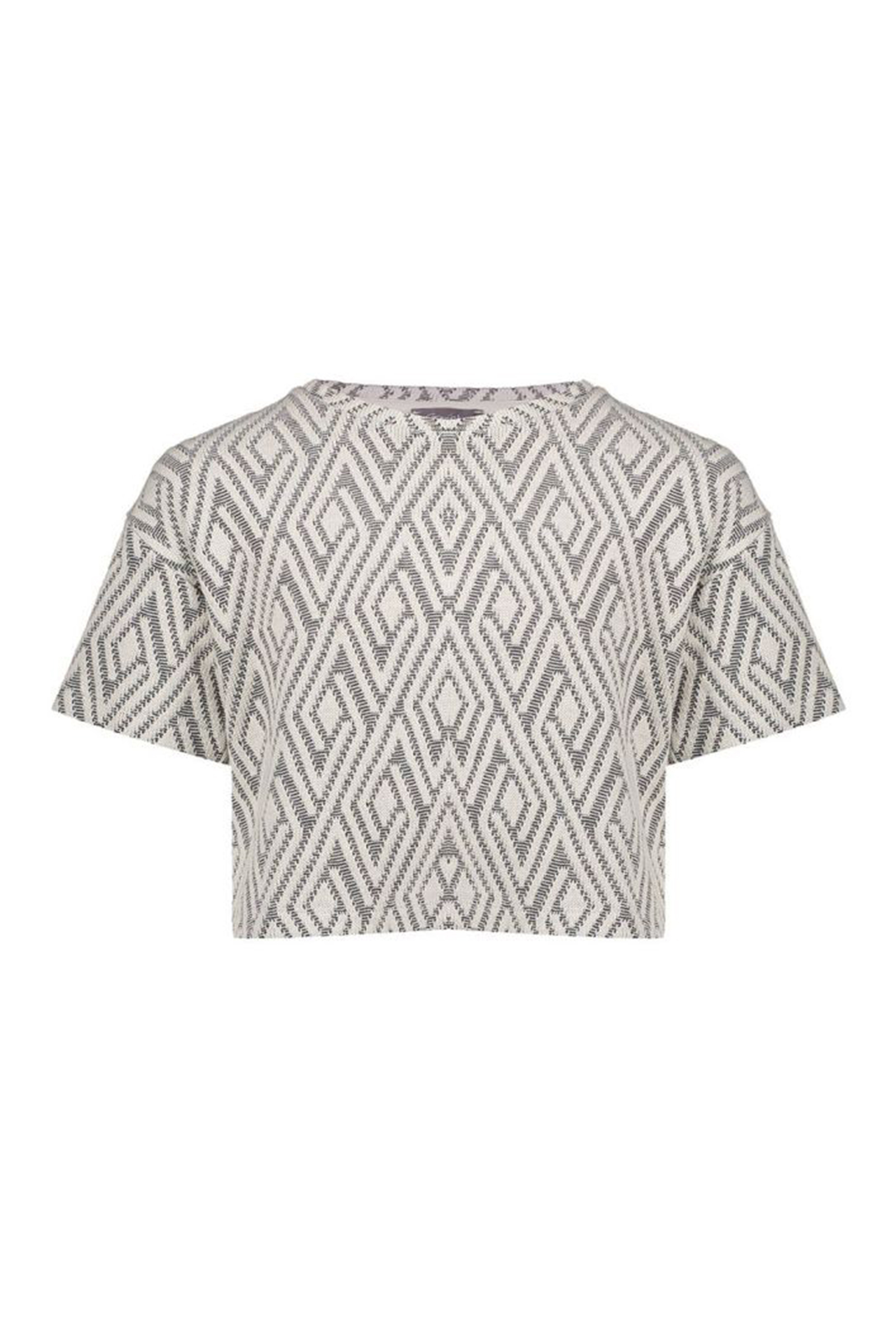 Meisjes blouse lange mouw zwart