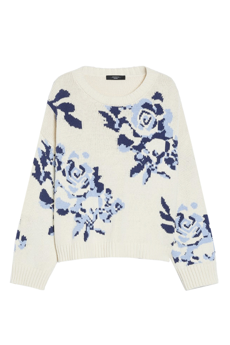 Dames trui blauw
