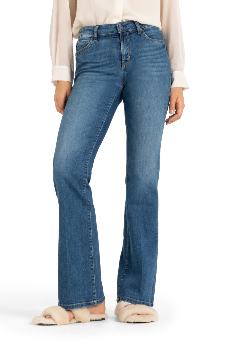 Dames jeans blauw