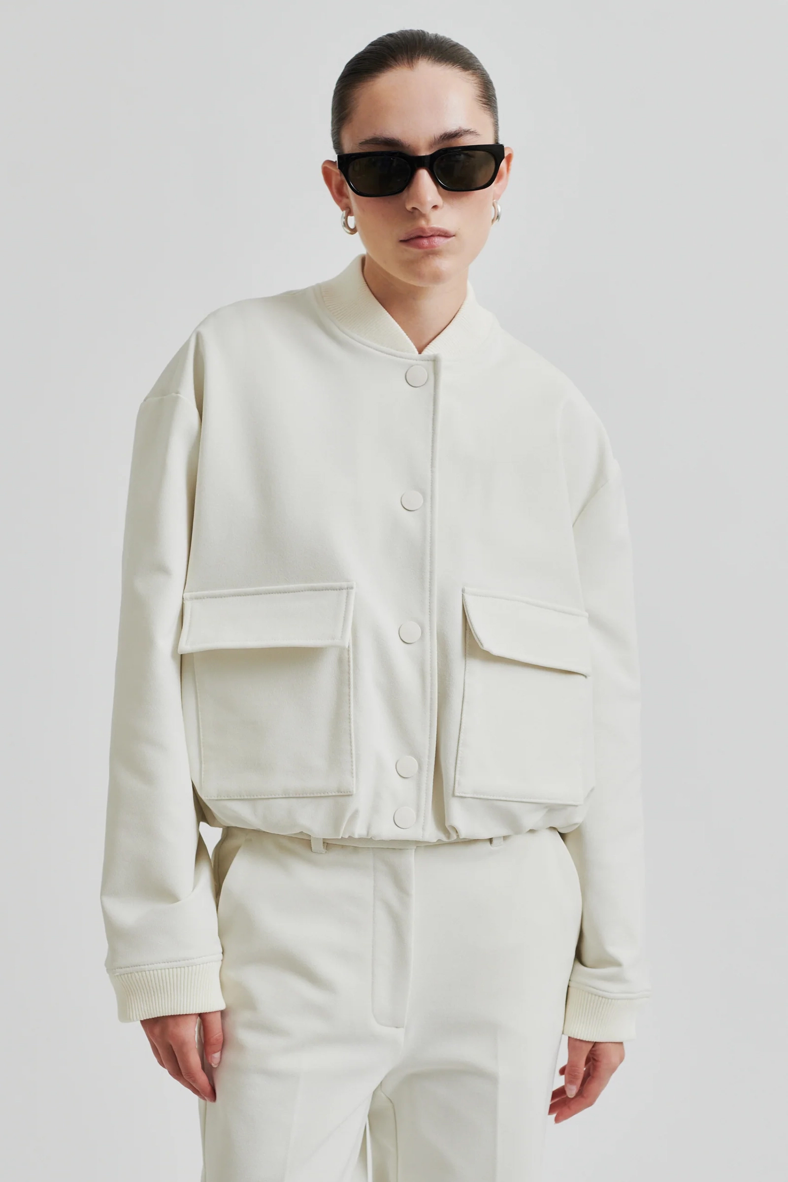 Dames blazer ecru