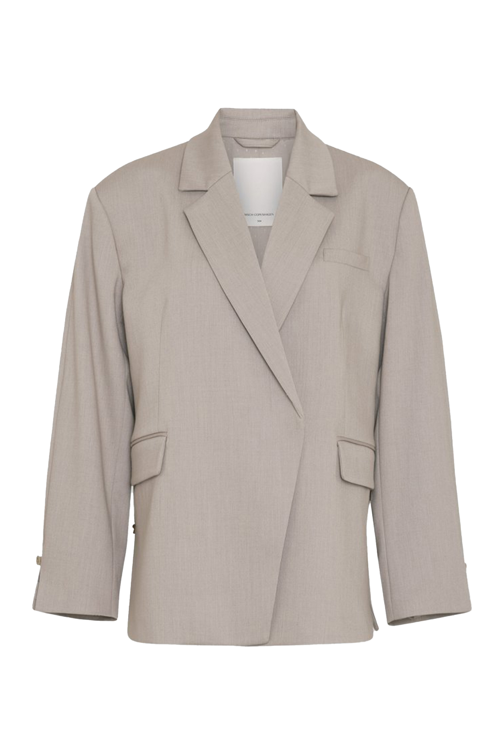 Dames blazer grijs