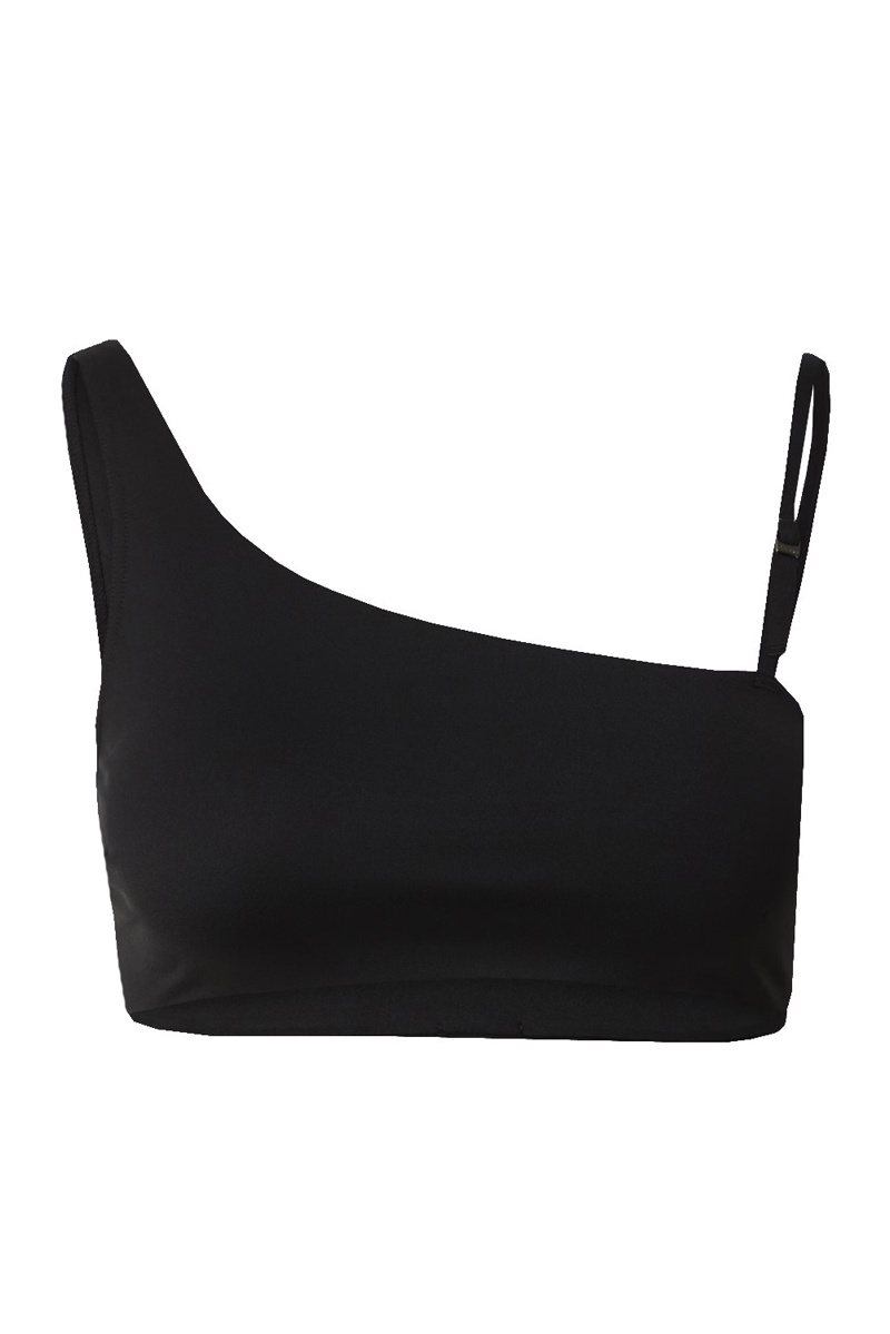 Bad/beach dames bikini top zwart