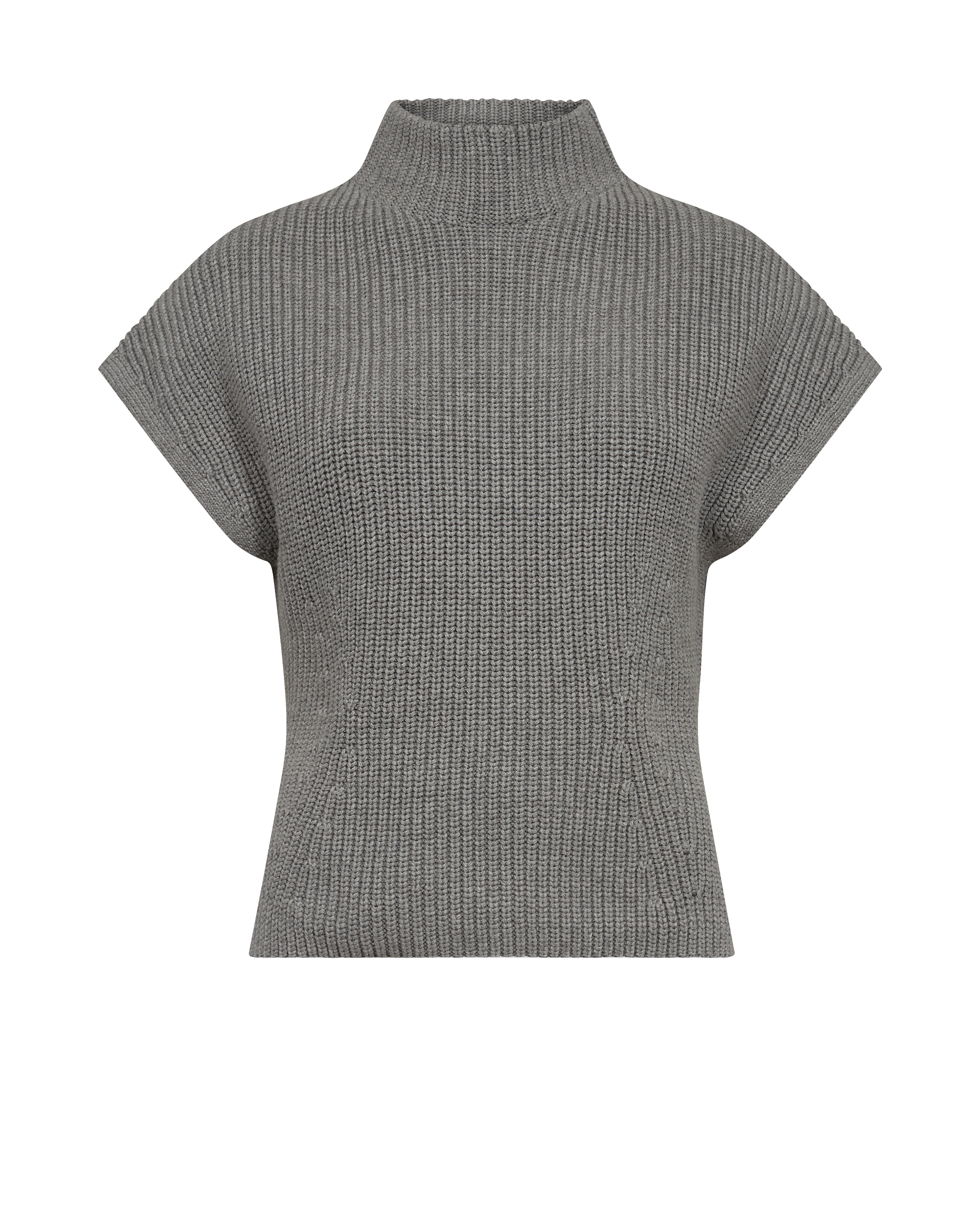 Dames bodywarmer grijs