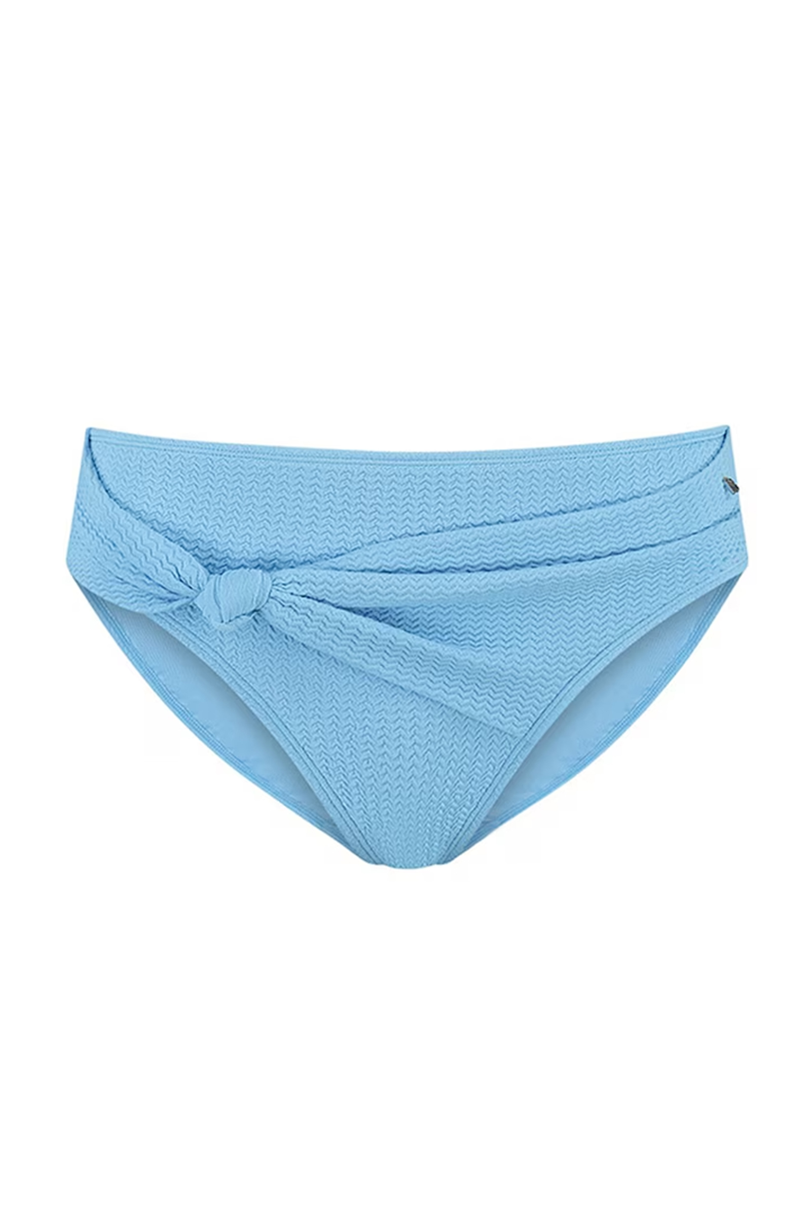 Bad/beach dames bikini slip blauw