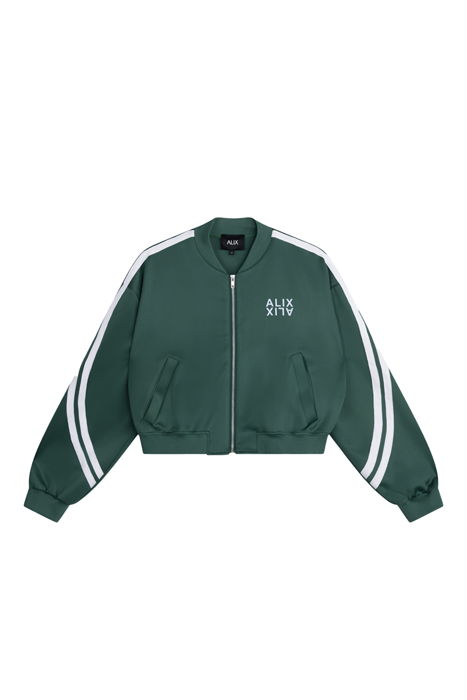 Dames jas groen