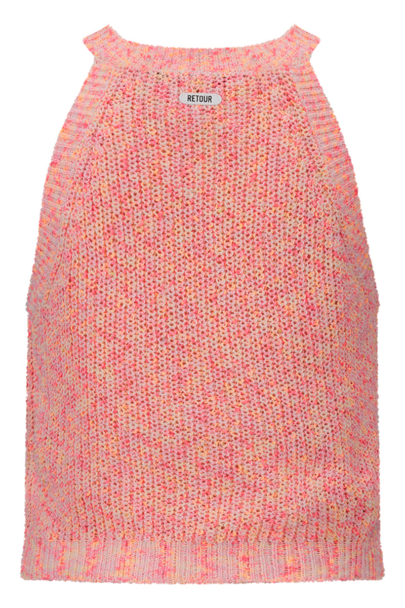Meisjes top oranje