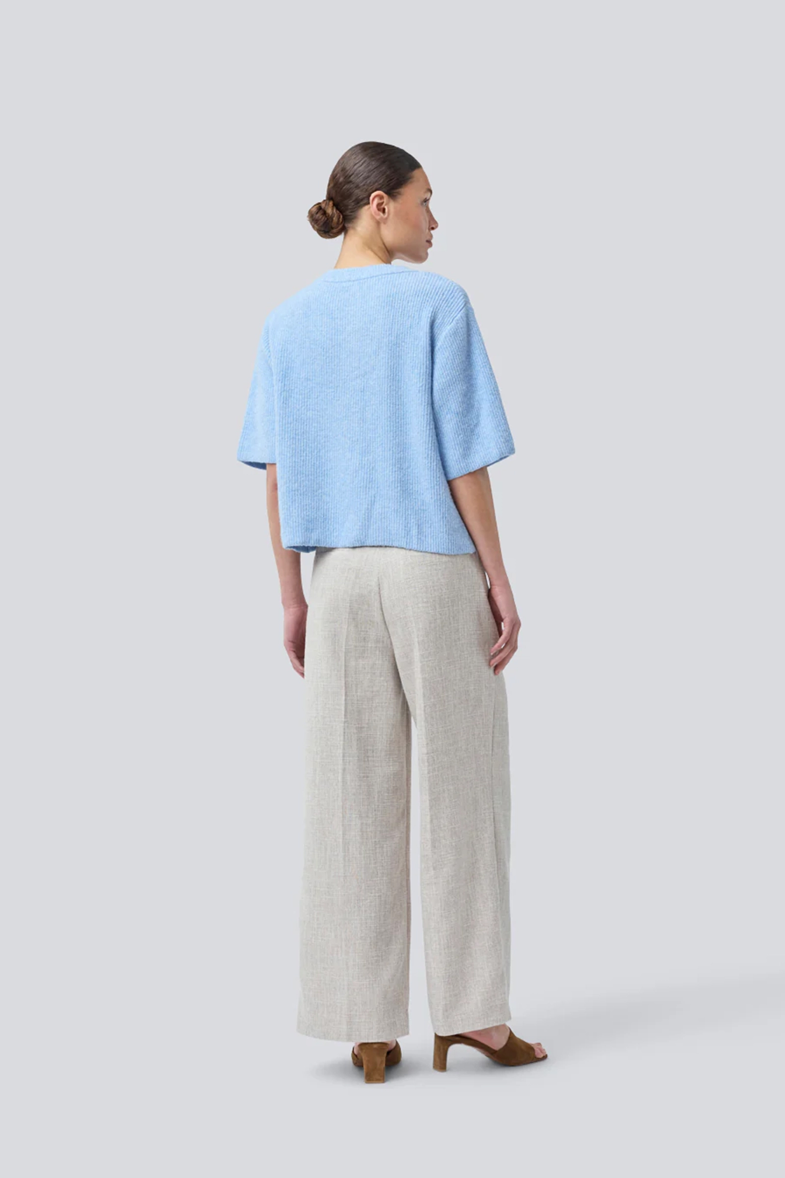 Modström Noe cardigan Blauw-1 3