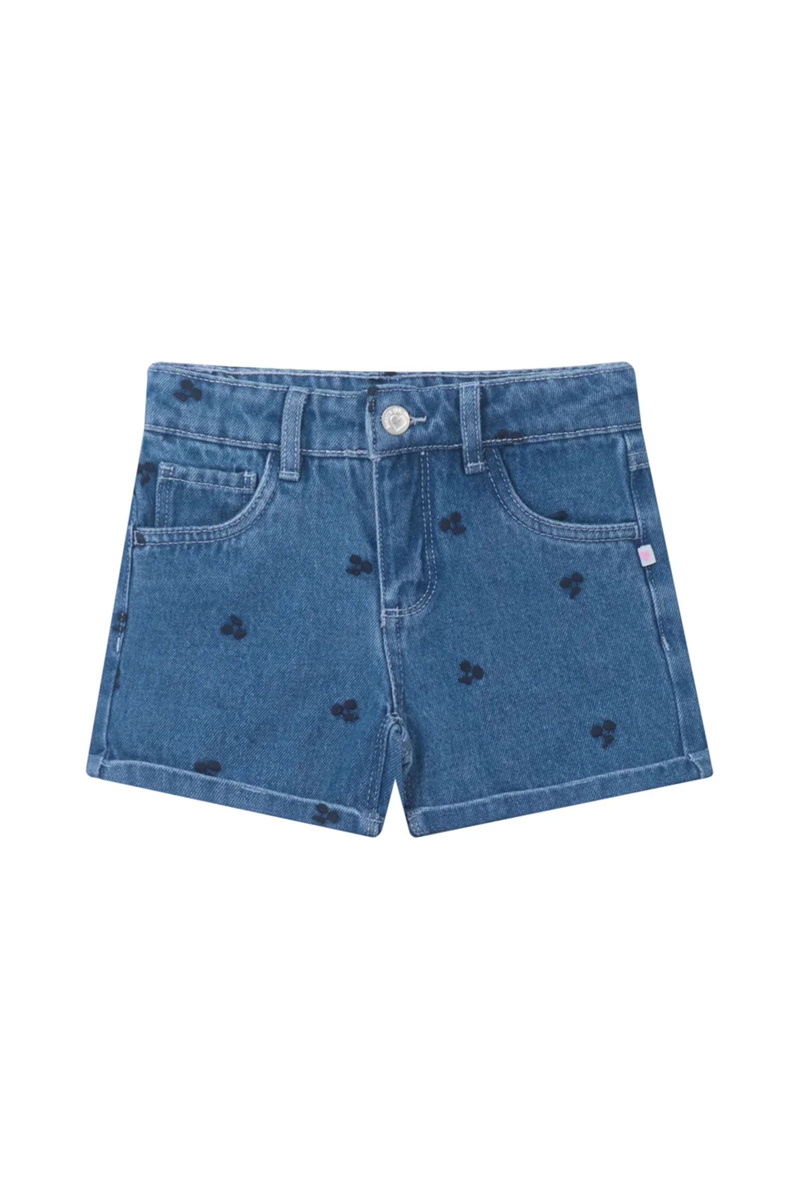 Meisjes short blauw