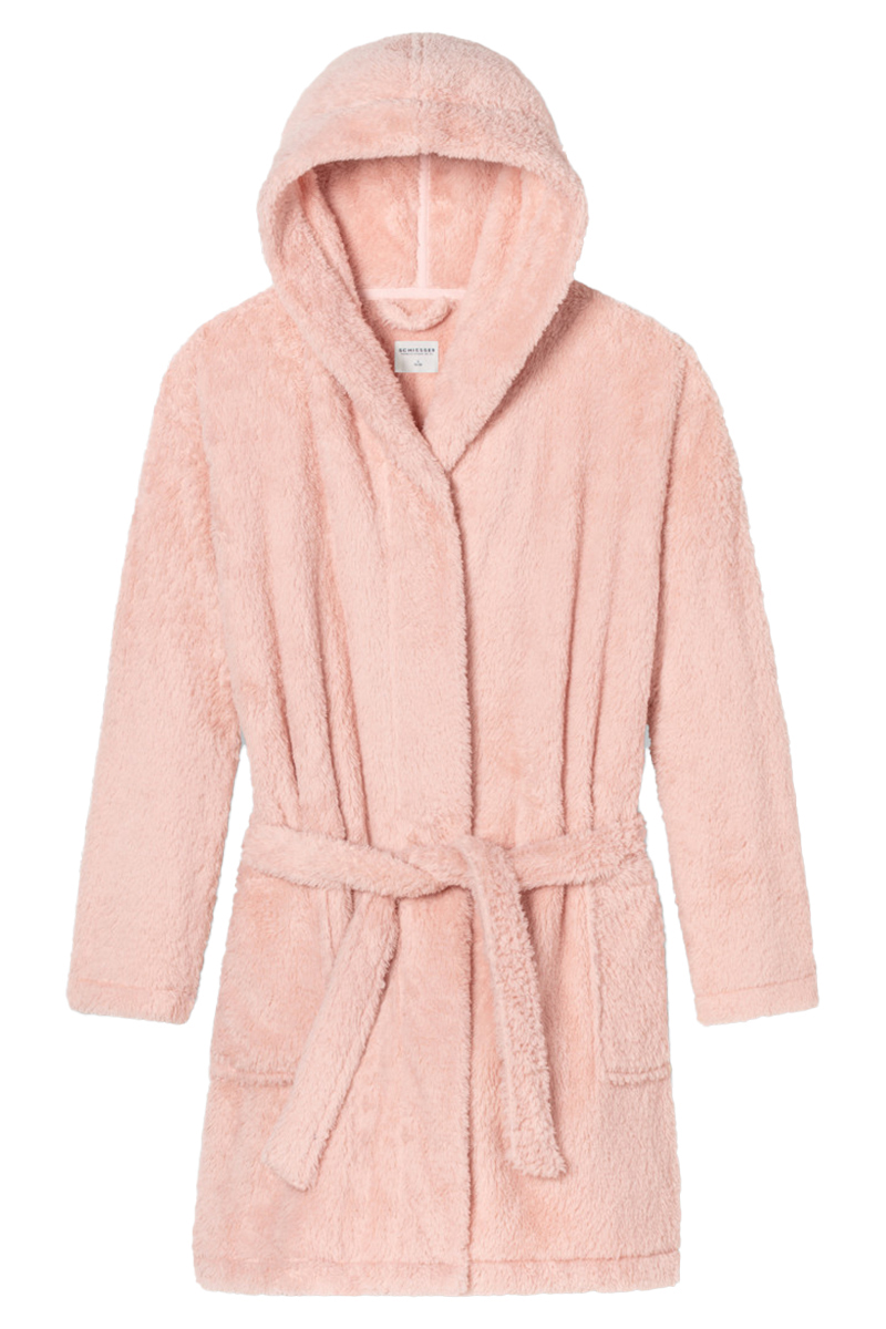 Schiesser Nachtmode dames badjas Rose-1 1