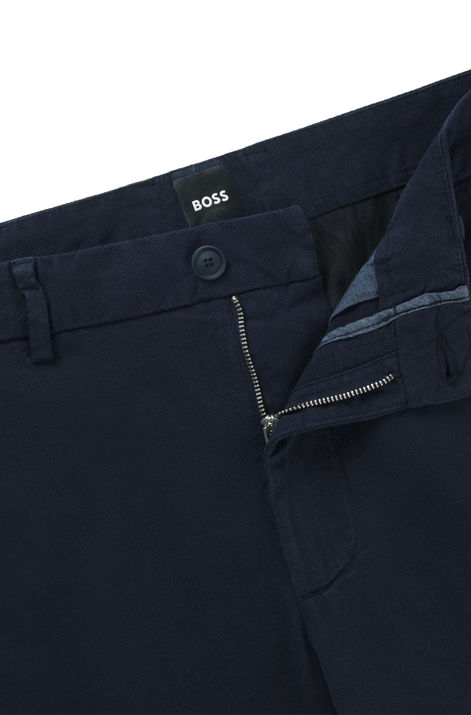 Heren broek blauw