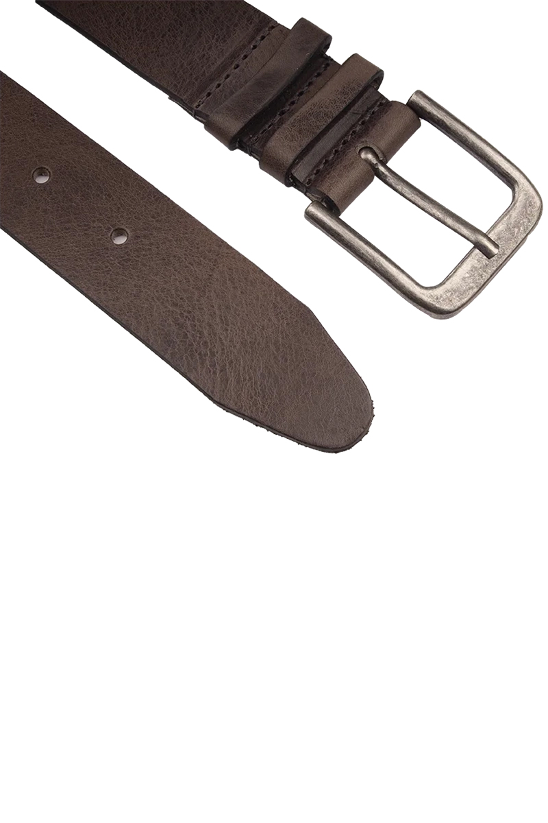 Heren riem grijs