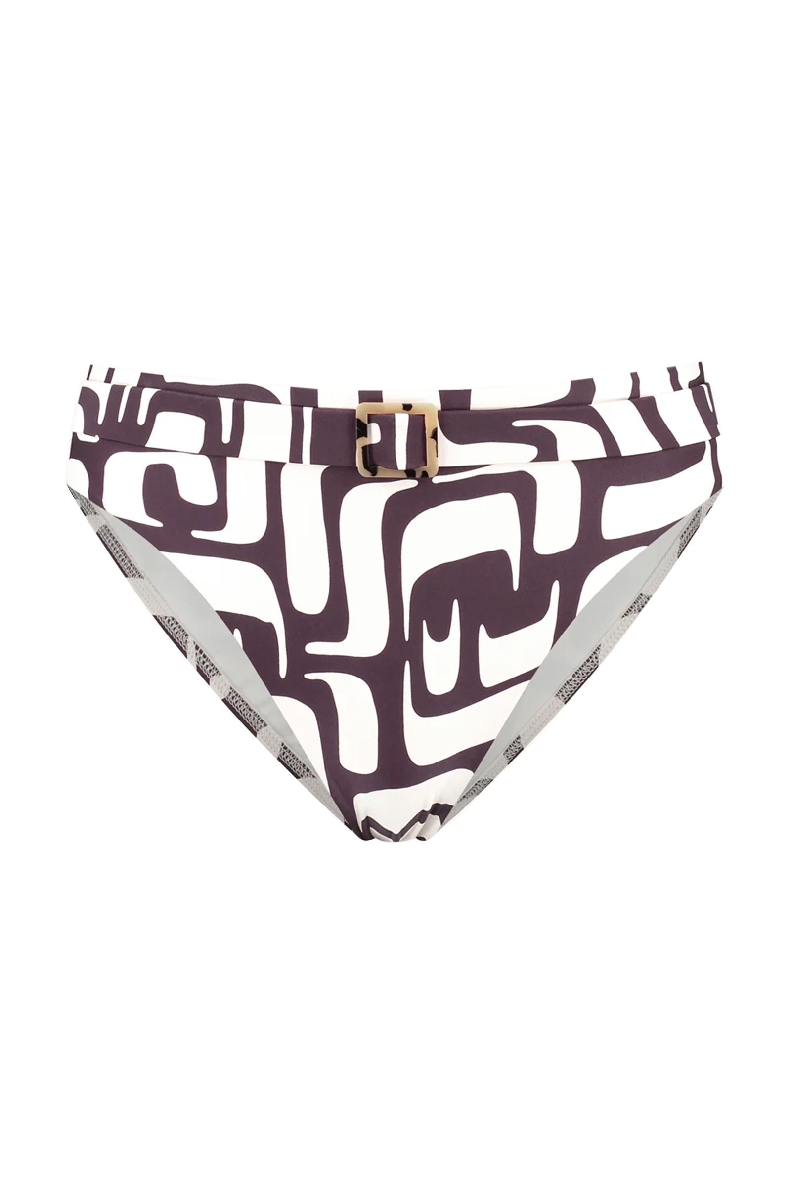 Bad/beach dames bikini slip wit