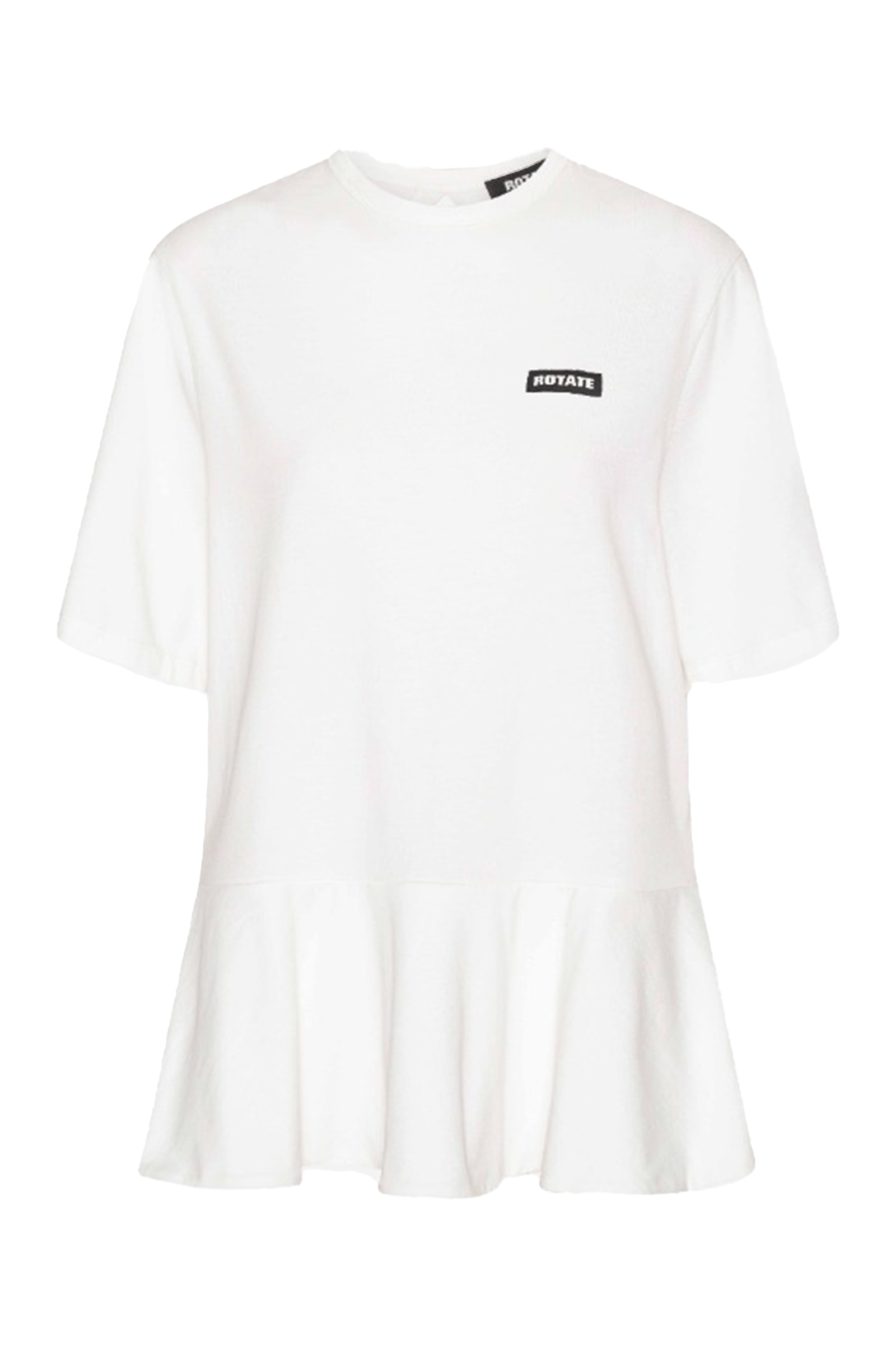 Dames t-shirt korte mouw wit