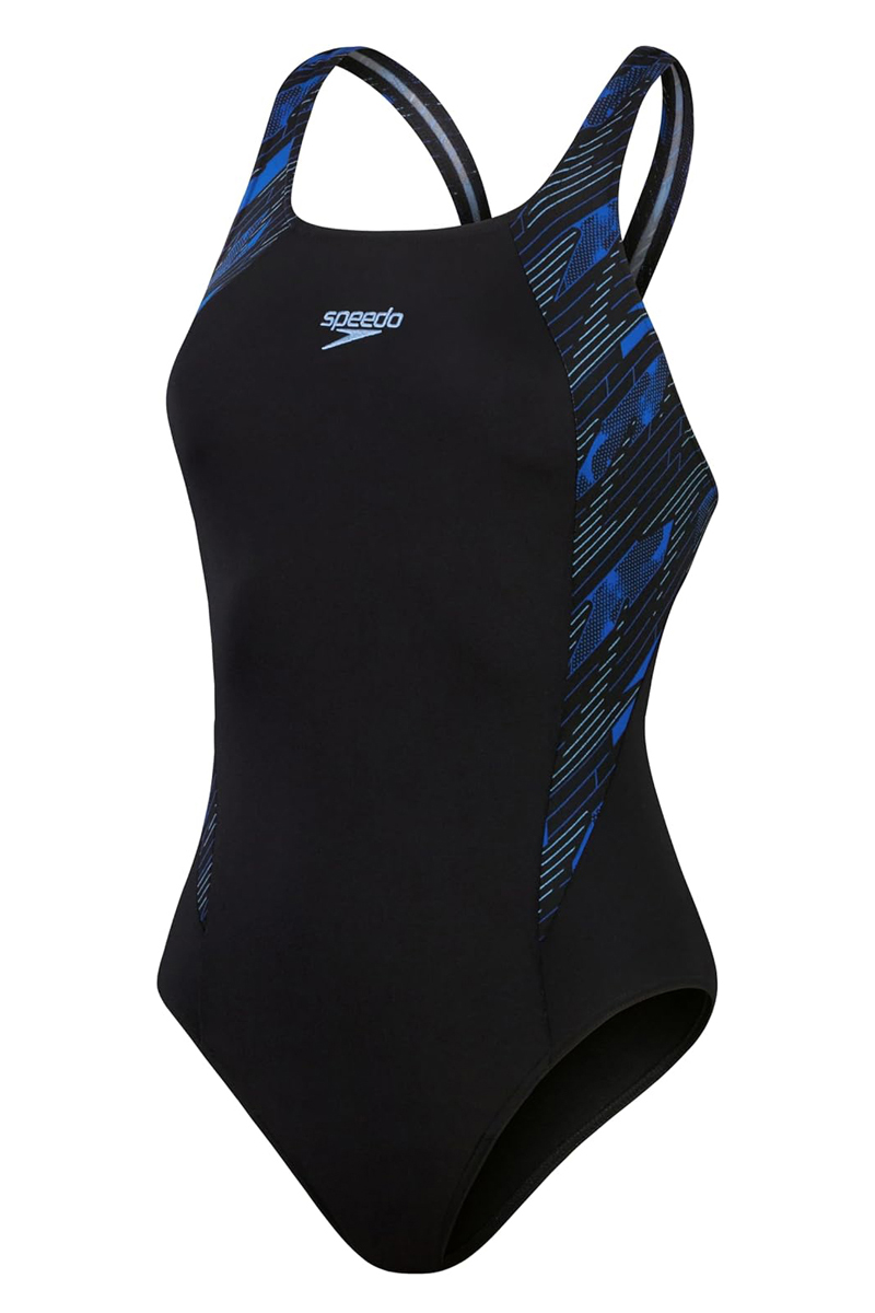 Bad/beach dames badpak sport zwart