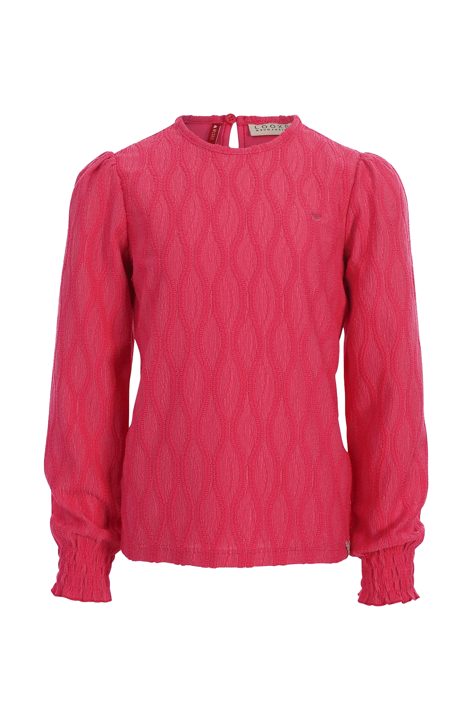 Meisjes t-shirt lange mouw rose