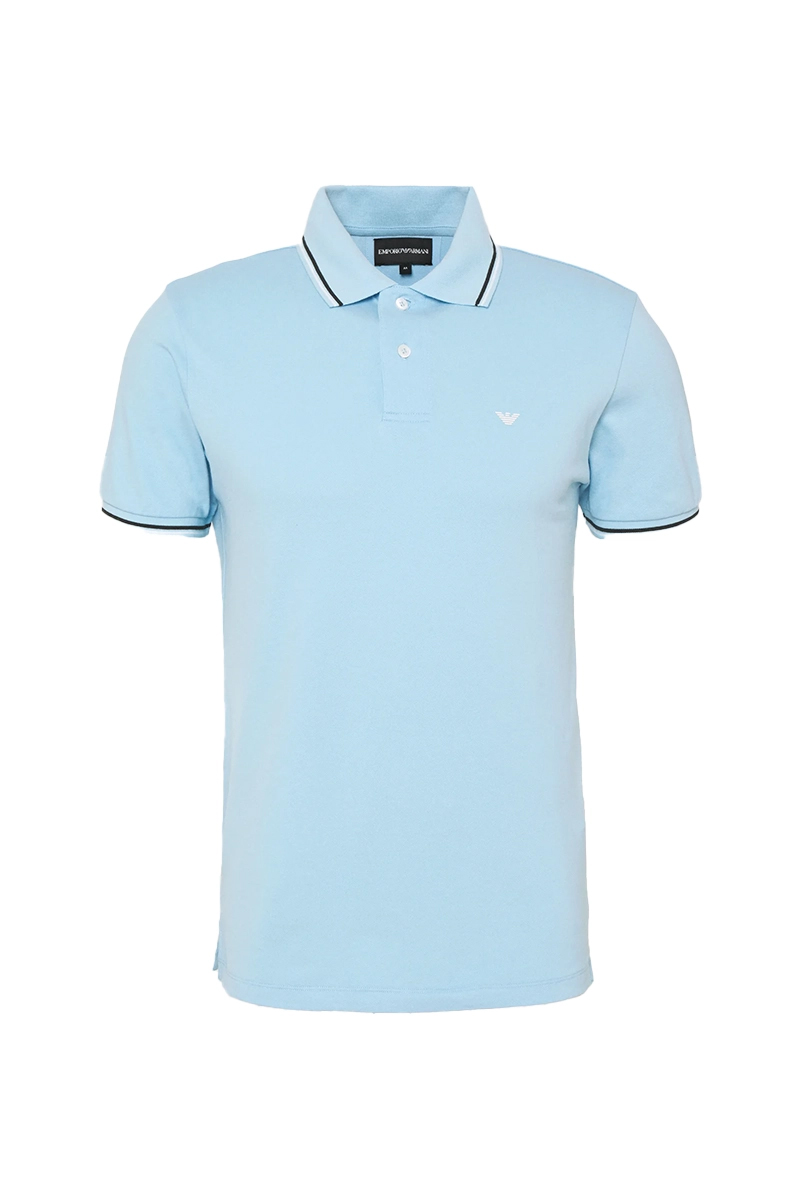 Emporio Armani POLO SHIRT Blauw-2 1