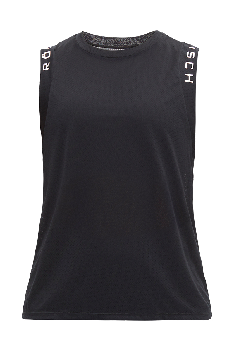 Rohnisch KAY MESH SINGLET Zwart-1 1