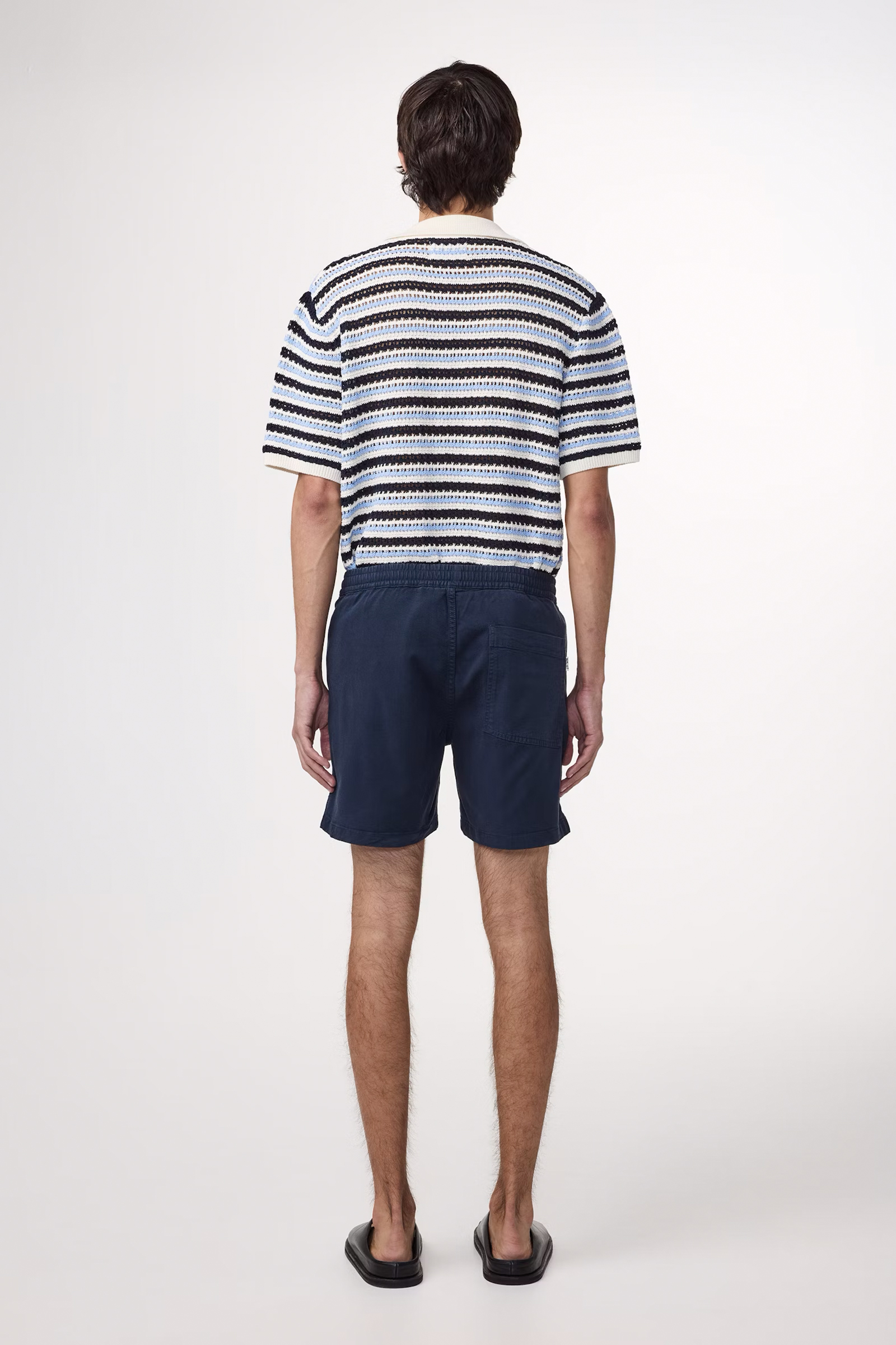 NN07 GREGOR SHORTS 1154 Blauw 3