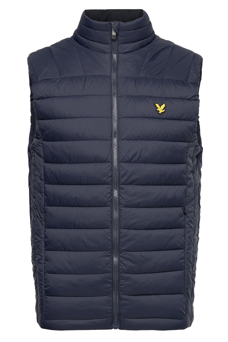 Lyle & Scott LIGHTWEIGHT QUILTED GILET Blauw-1 1