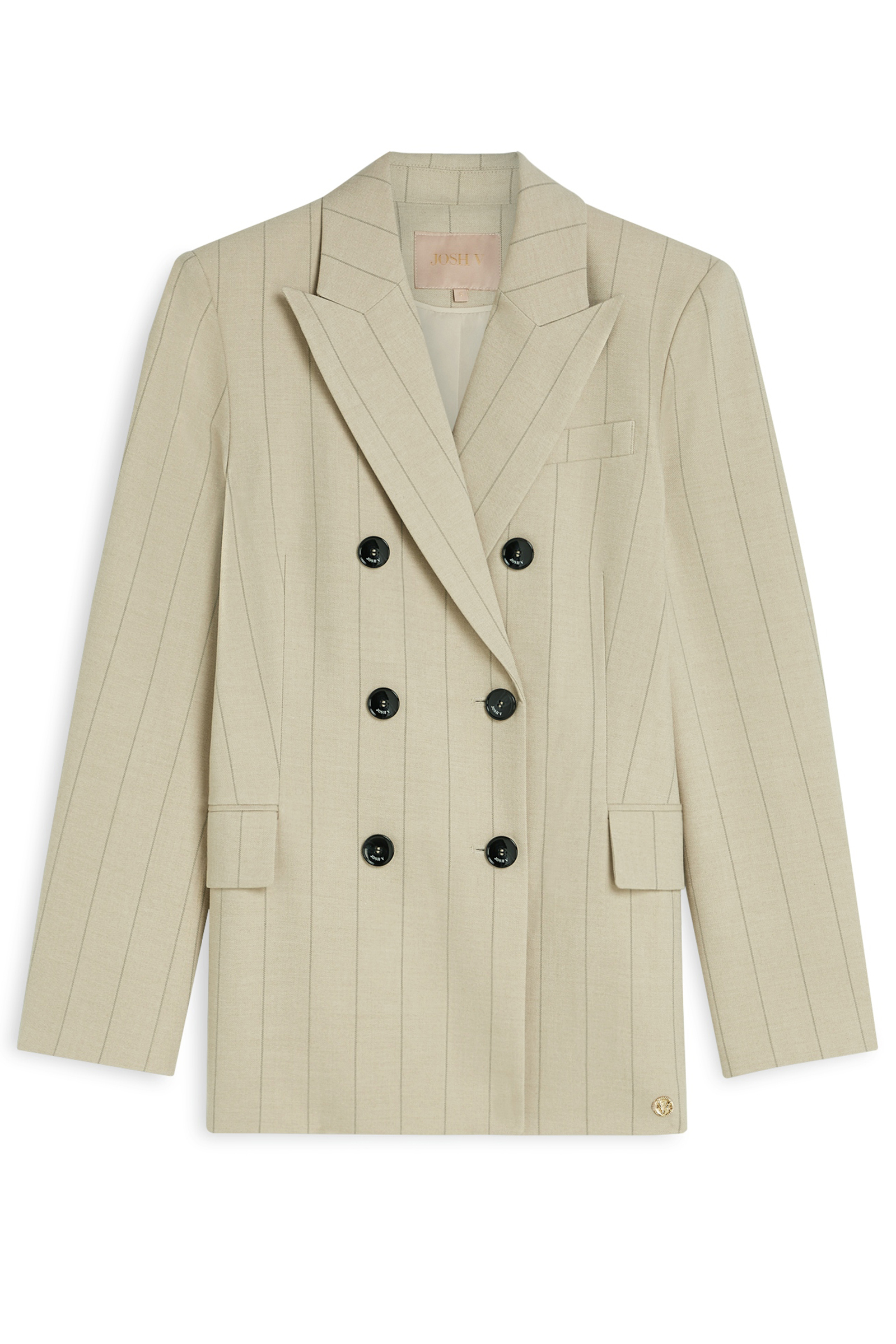 Dames blazer bruin