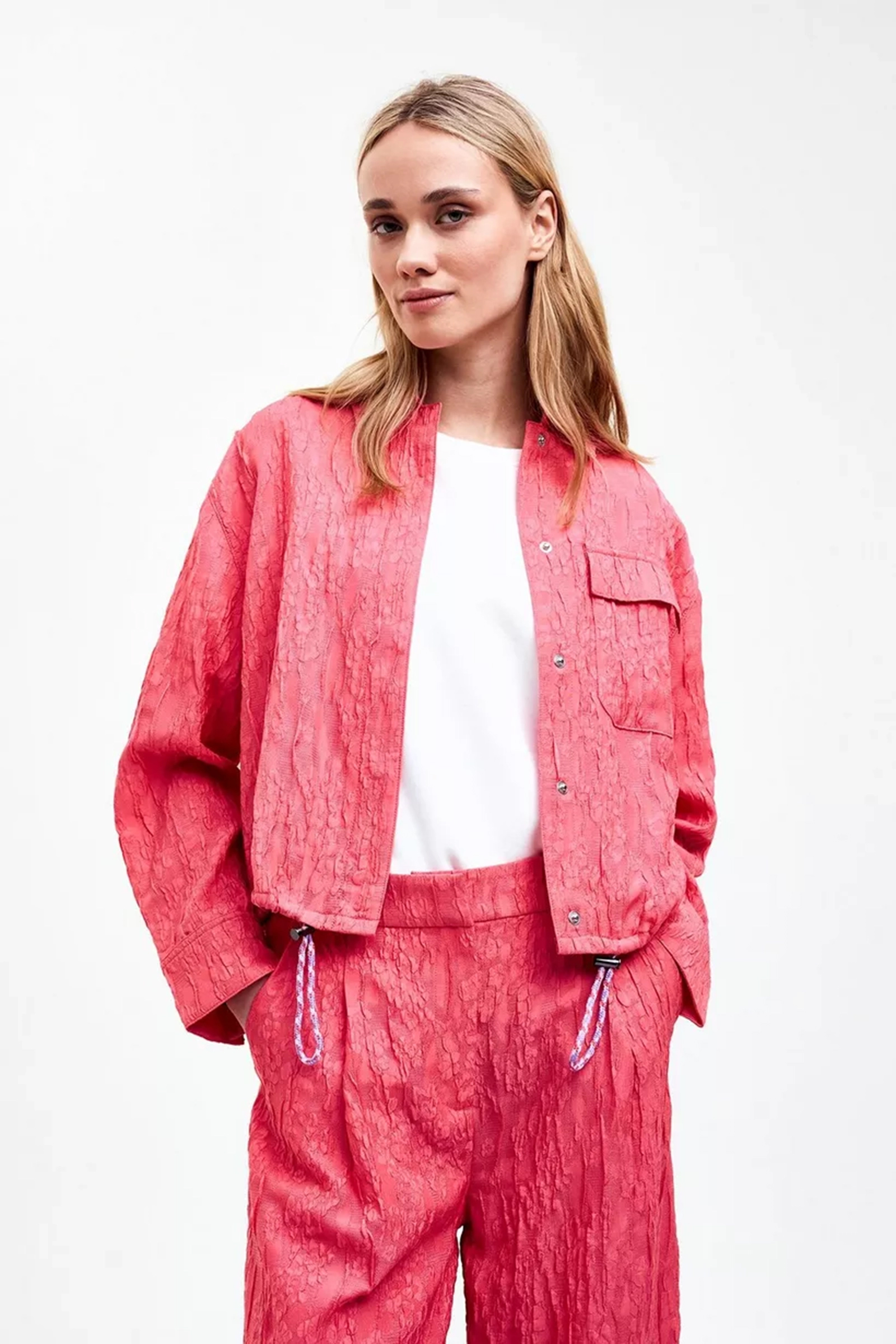 Dames blazer rose
