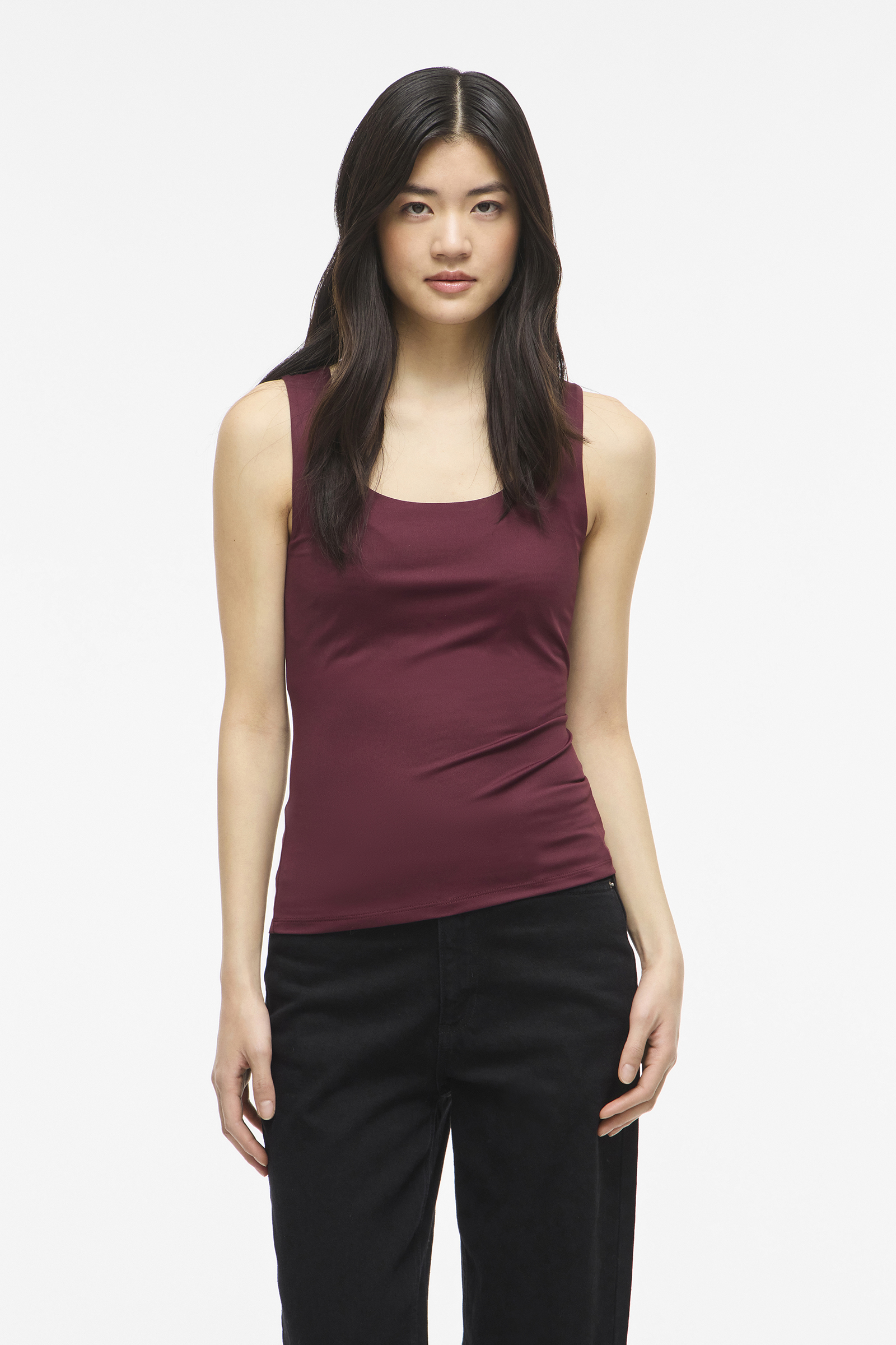 Dames top rood
