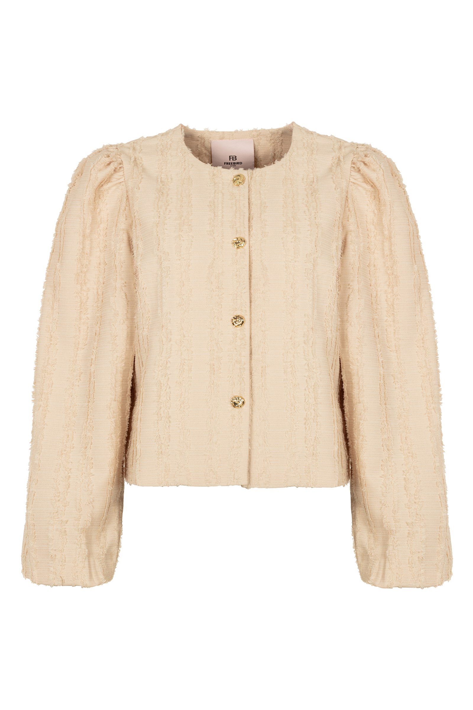 Dames blazer bruin