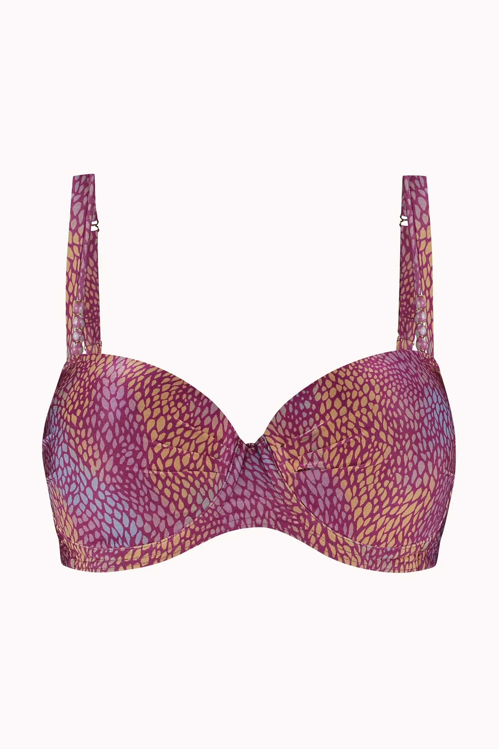 Bad/beach dames bikini top bruin