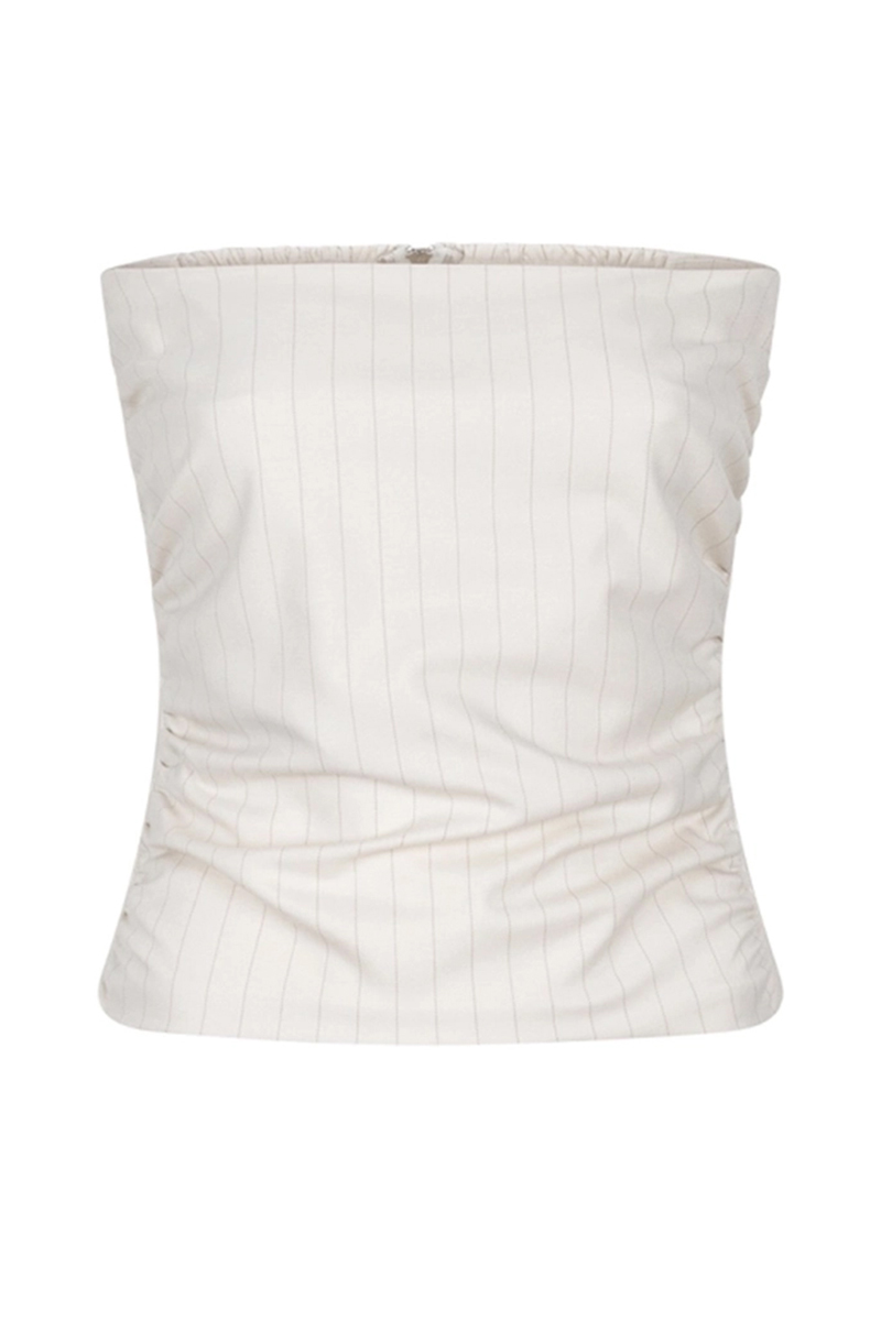 Dames top ecru