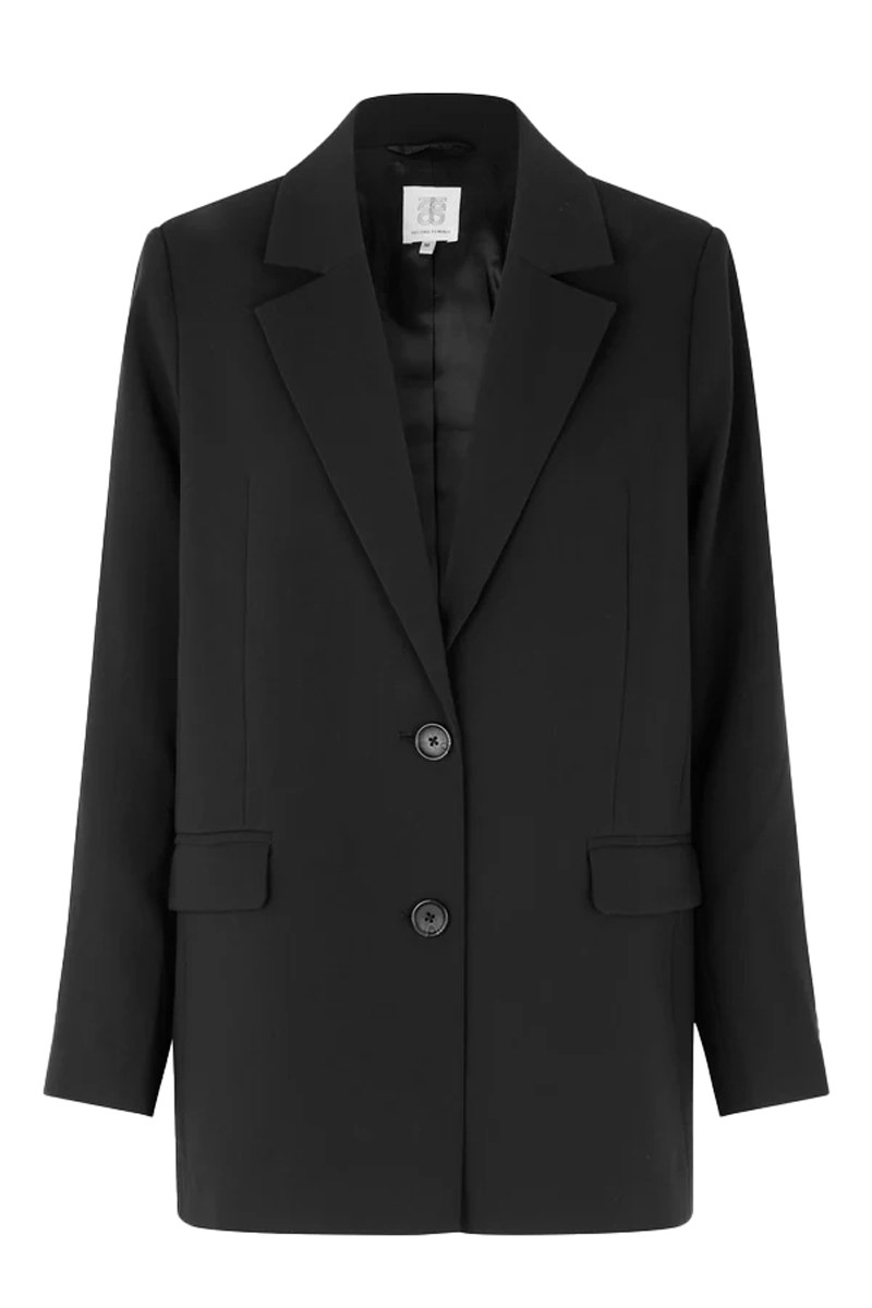 Dames blazer zwart