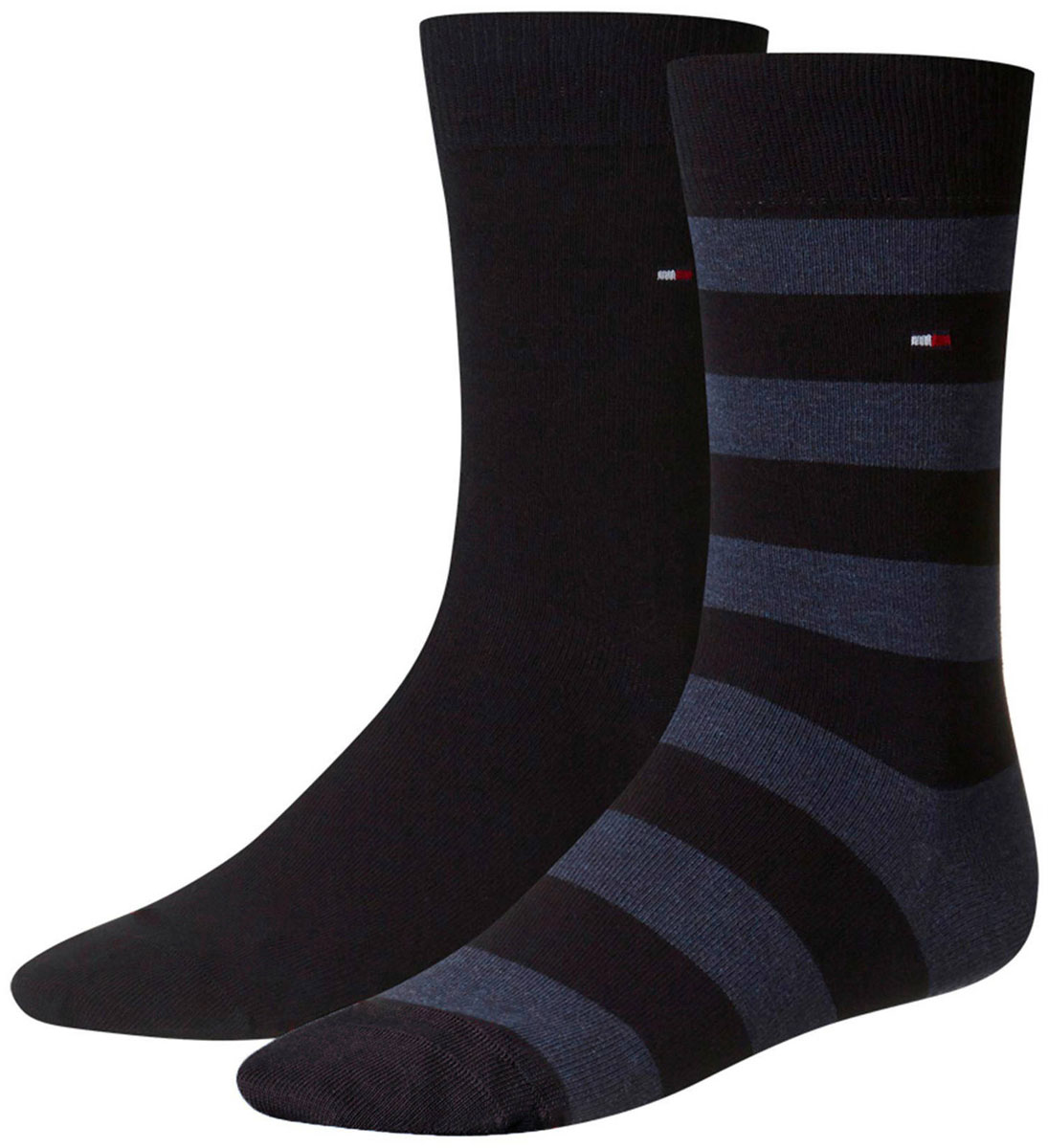Tommy Hilfiger TH MEN RUGBY SOCK 2P 00185714 Blauw-1 1