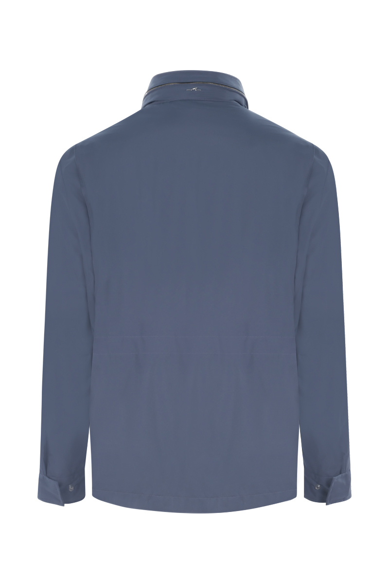 Heren jas blauw