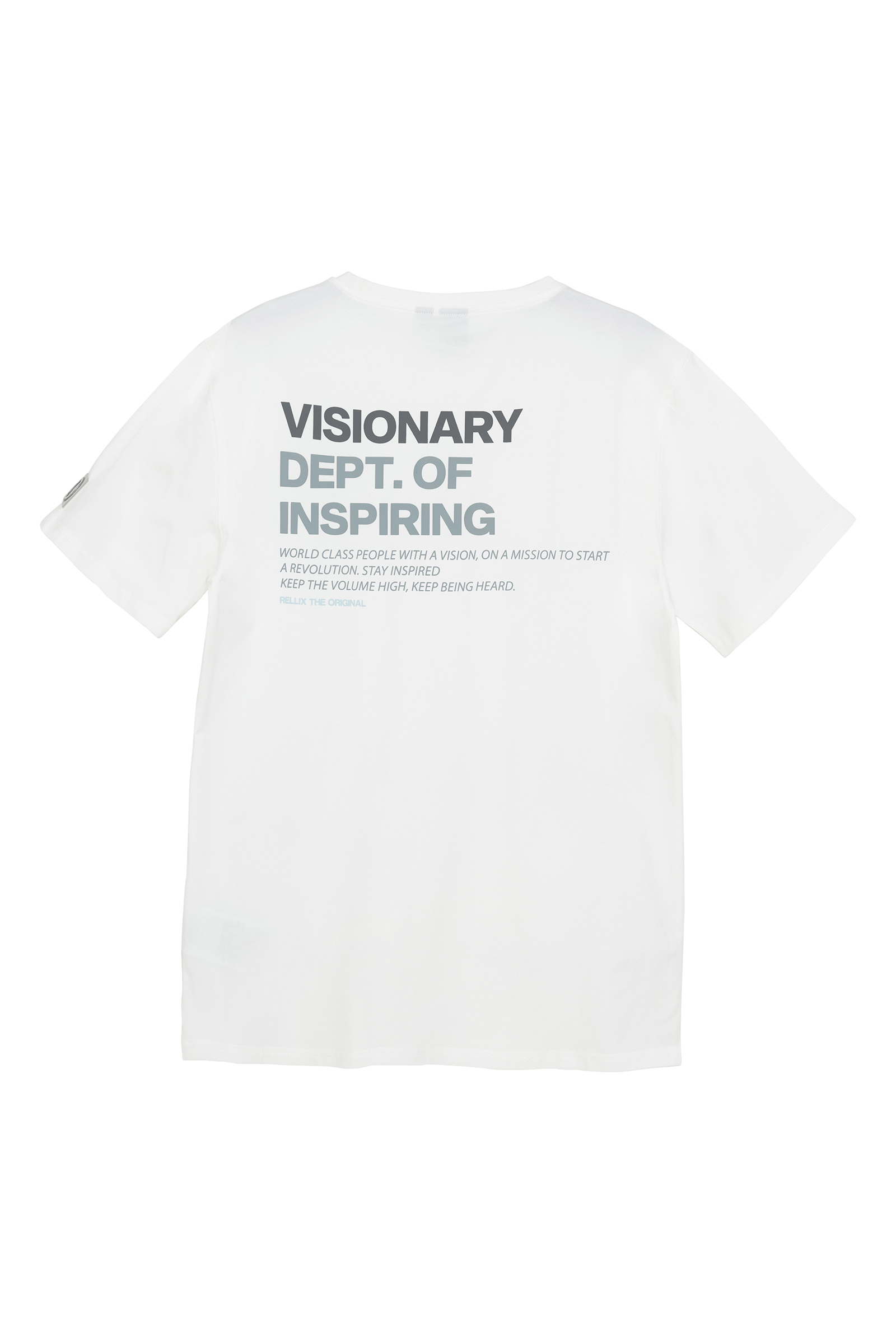 Rellix T-shirt rlx backprint Wit-1 3
