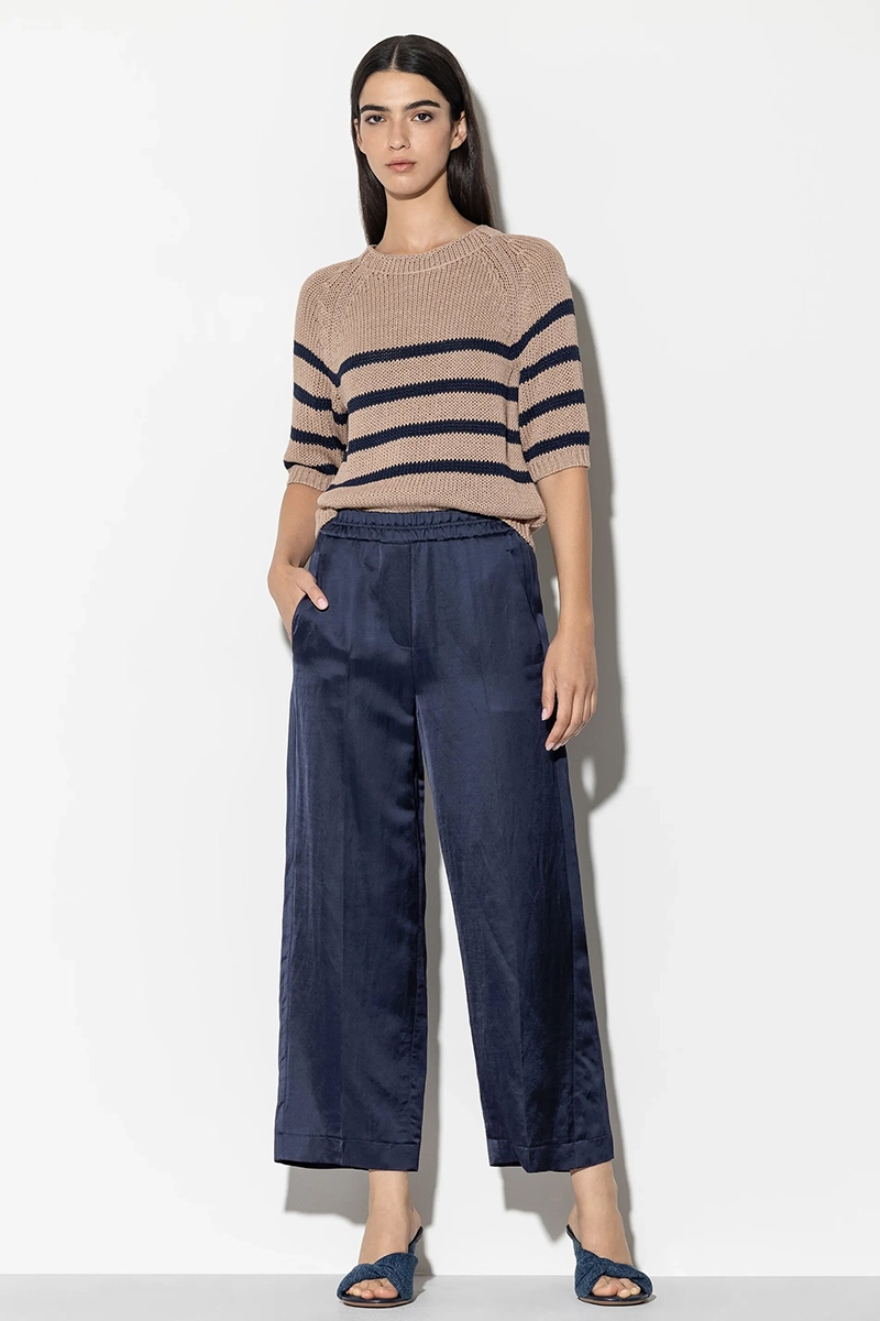 Dames broek blauw
