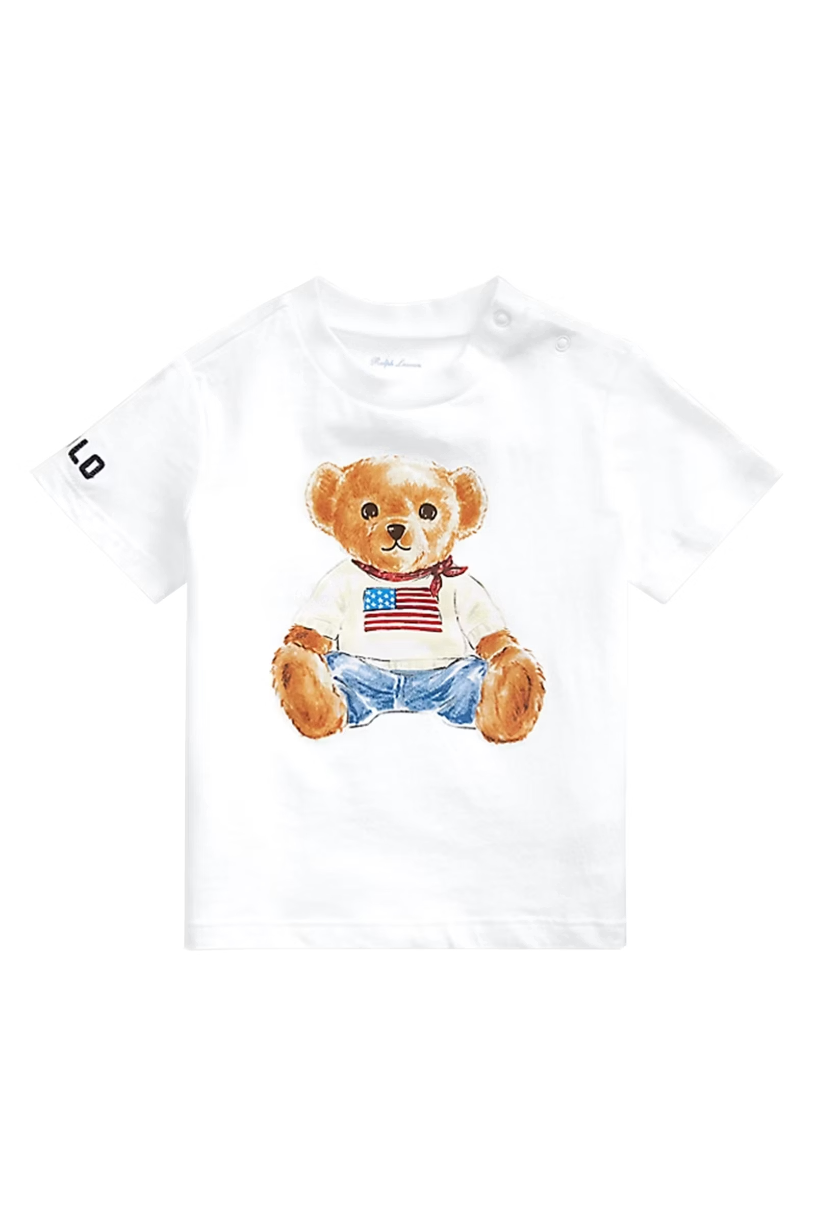 Baby t-shirt korte mouw wit