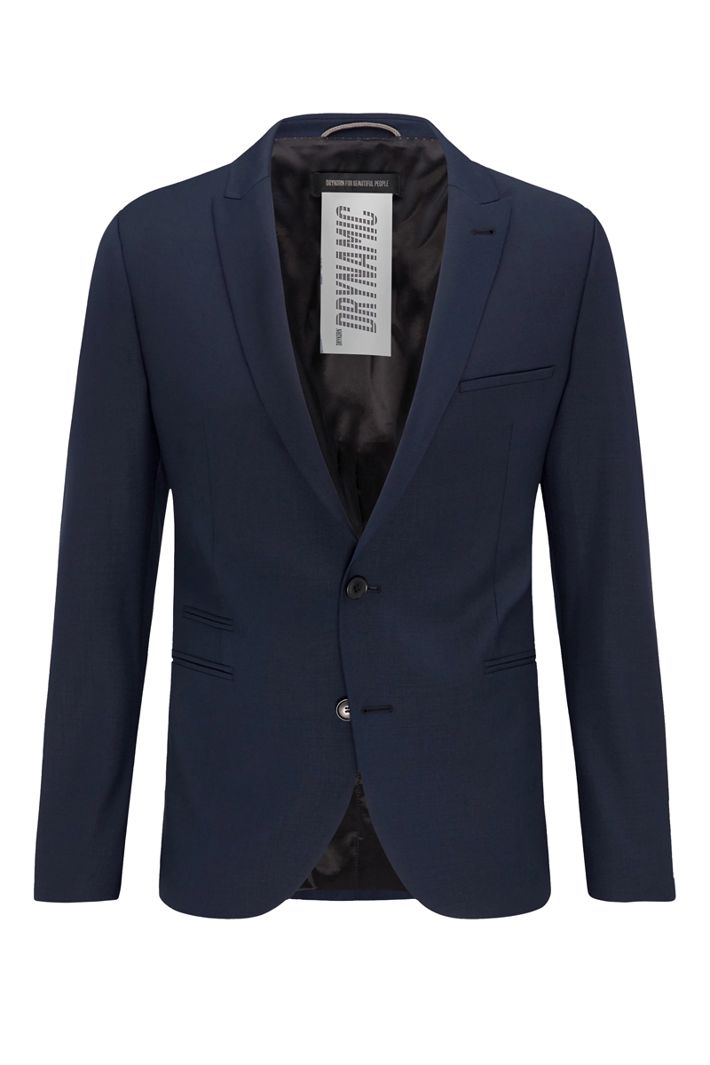 Heren colbert blauw
