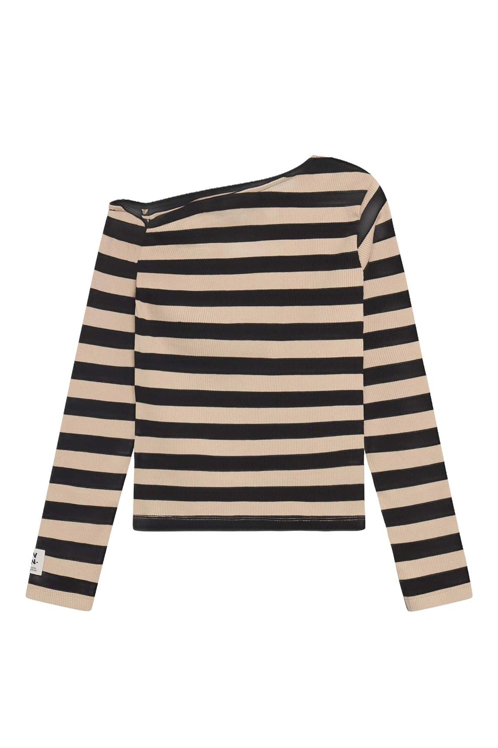Meisjes t-shirt lange mouw zwart