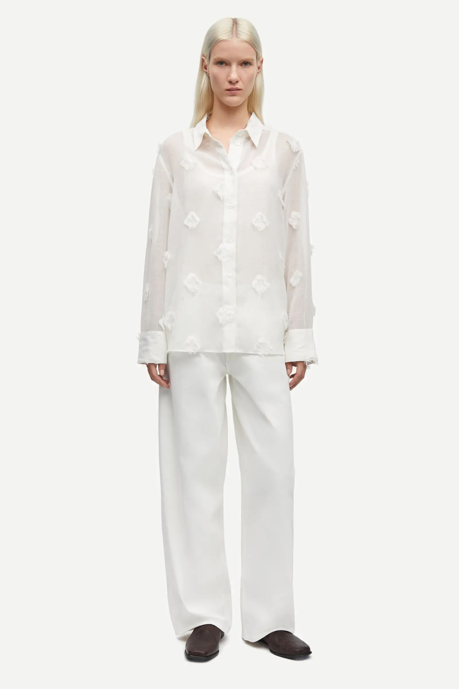 Dames jeans wit