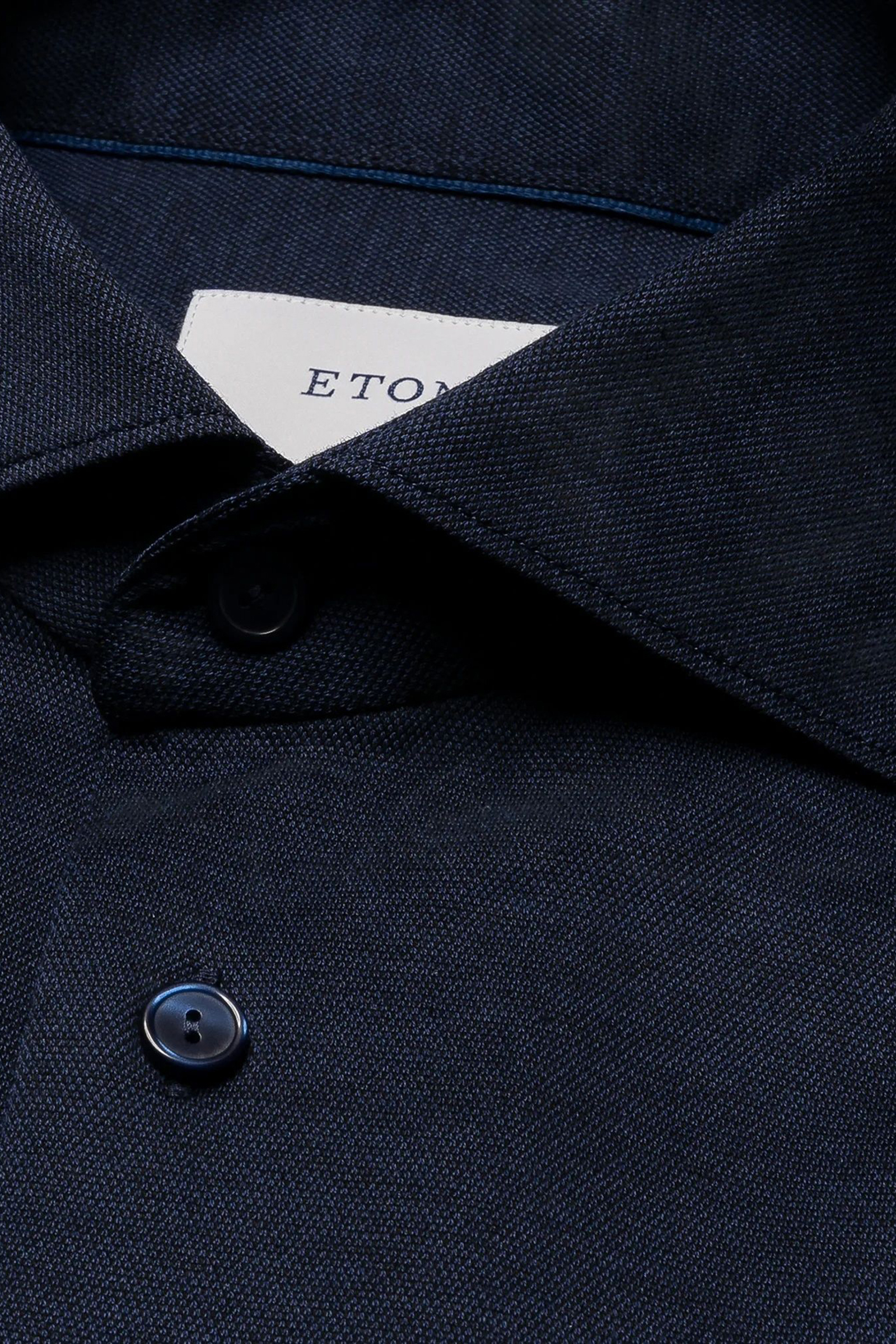 Heren overhemd lm dressual blauw