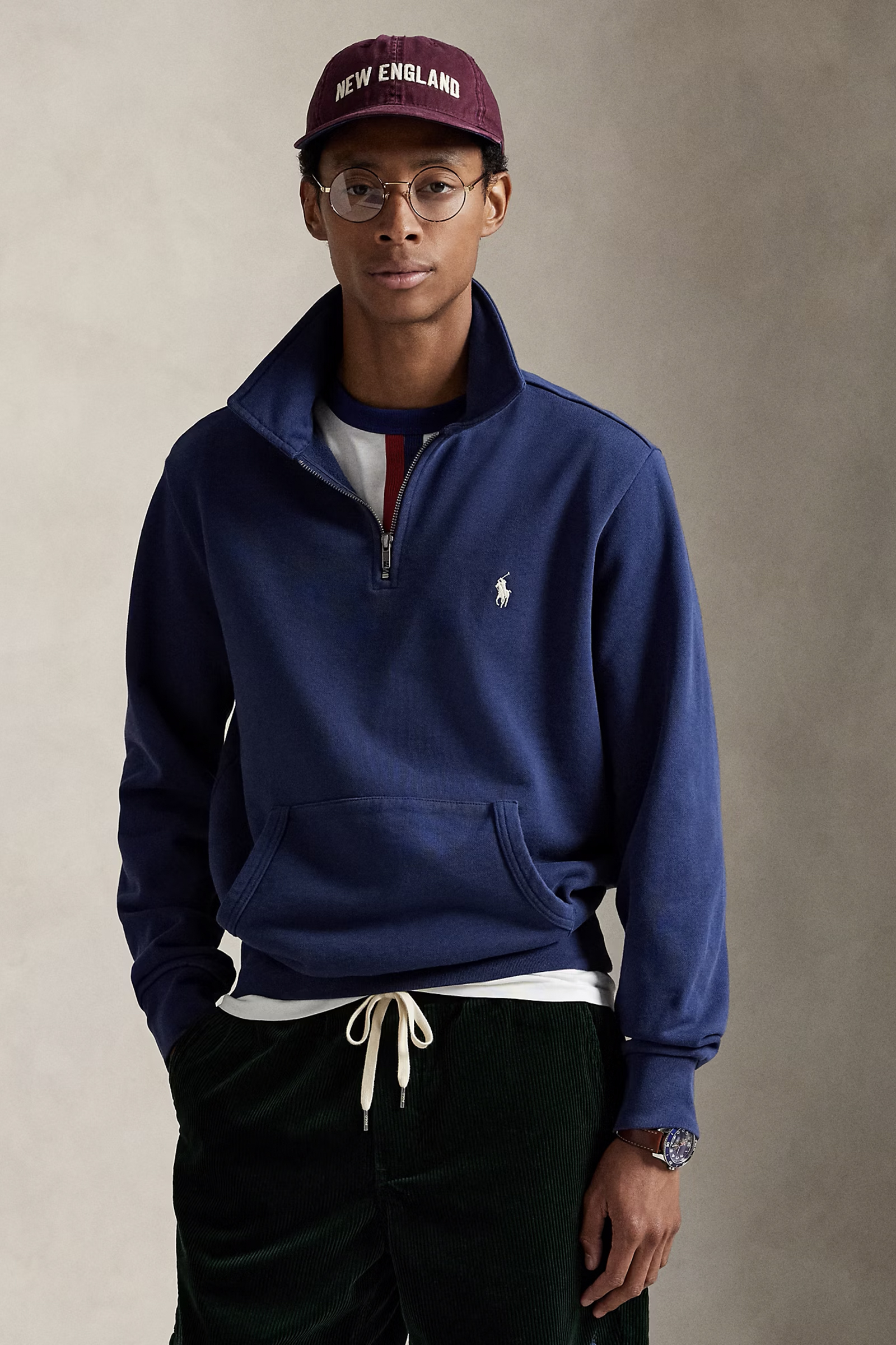 Heren trui blauw