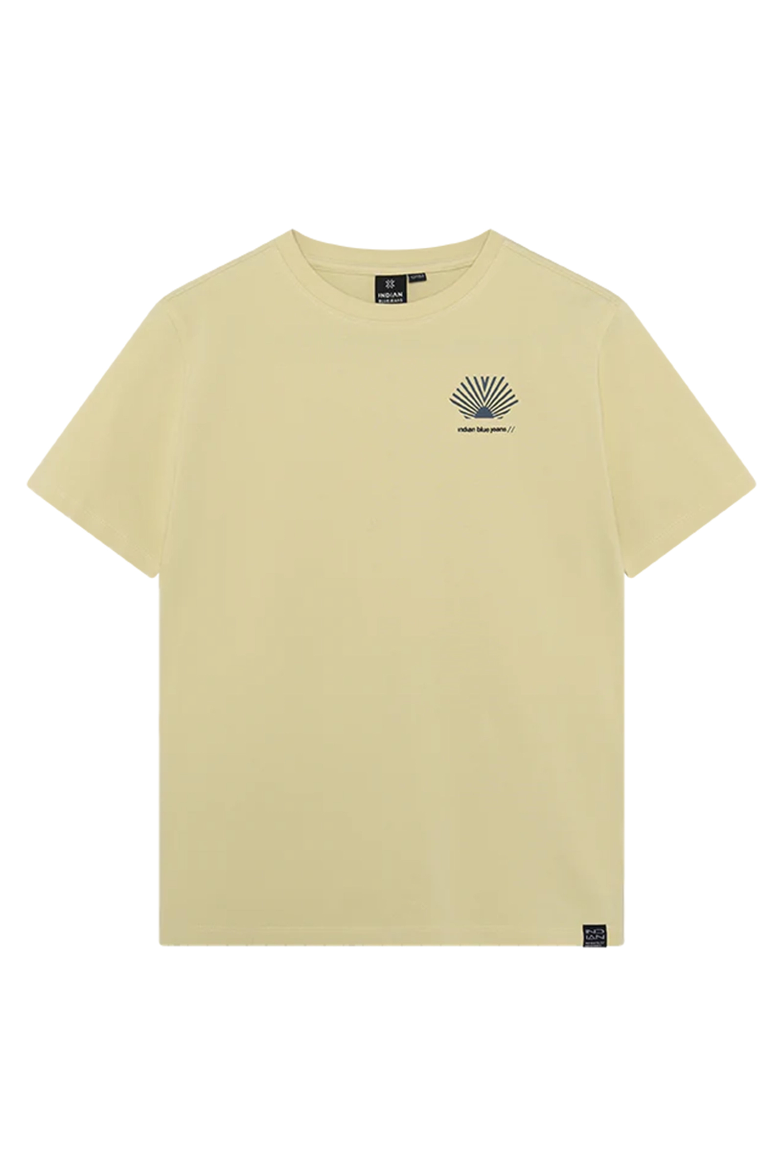 Jongens t-shirt korte mouw geel