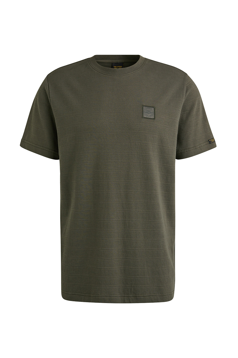 Heren t-shirt kortemouw groen