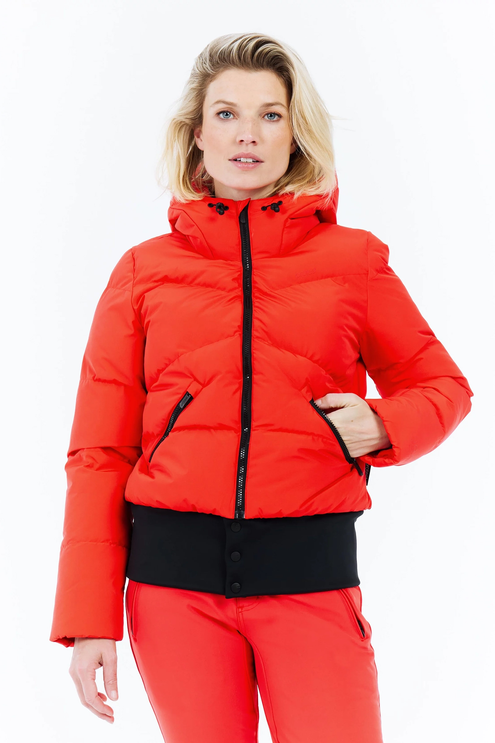 Wintersport dames jack rood