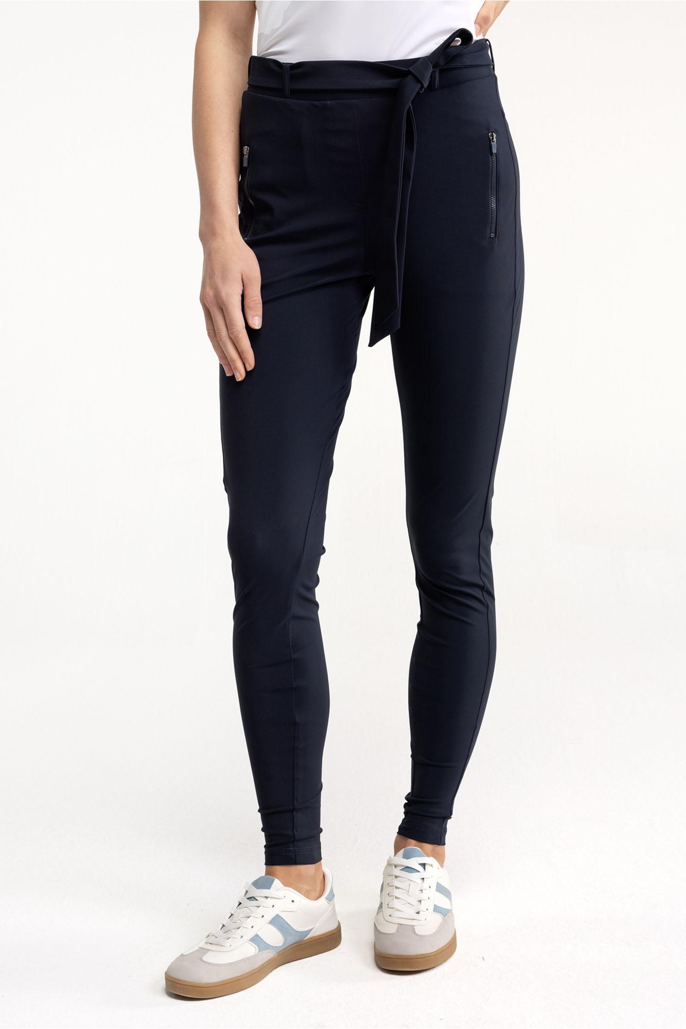 Dames broek blauw