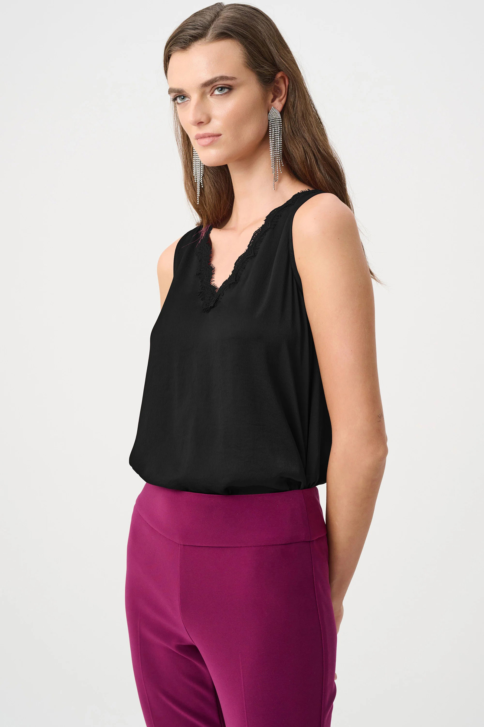 Dames top zwart