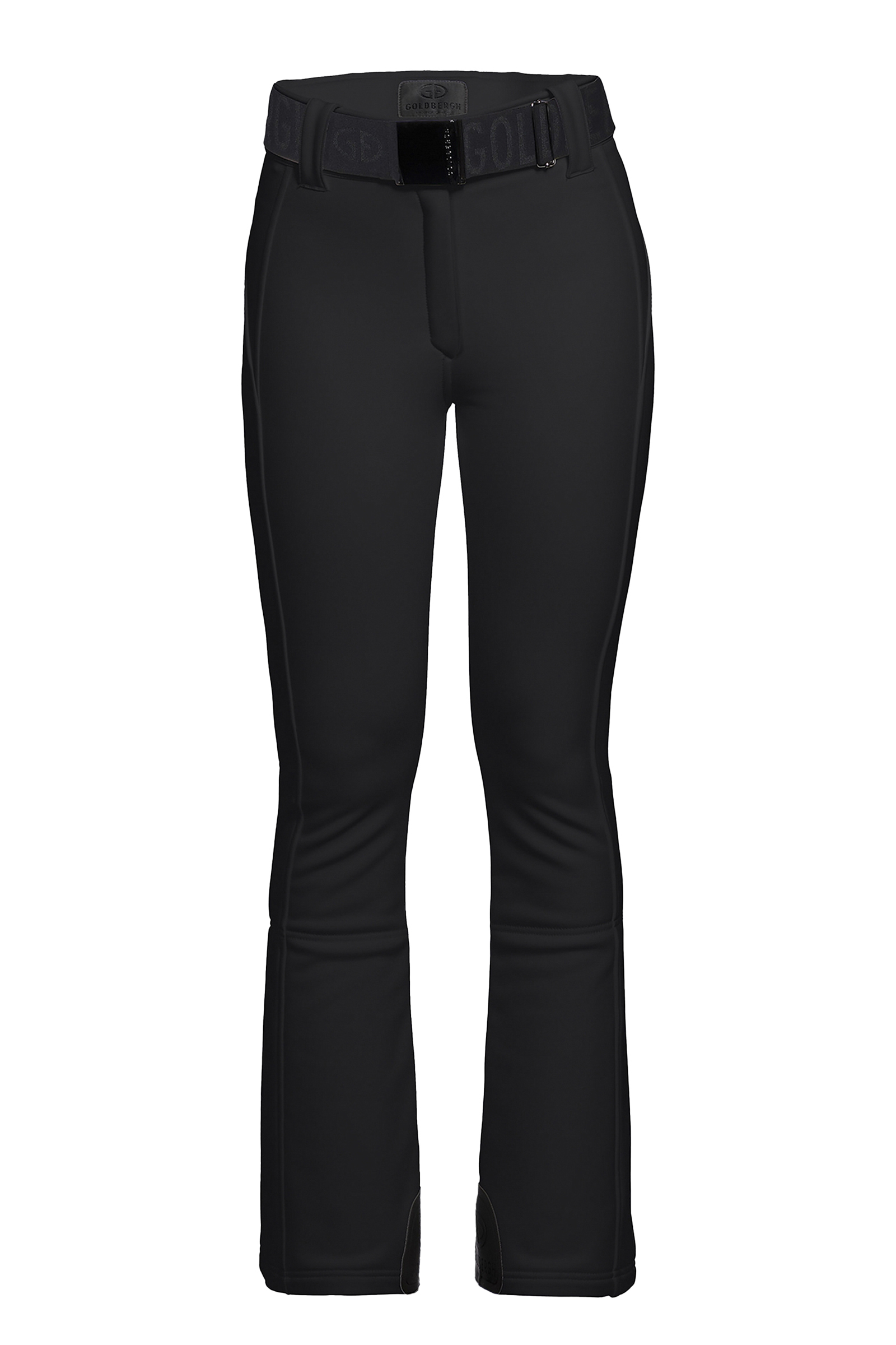 Wintersport dames strechbroek zwart