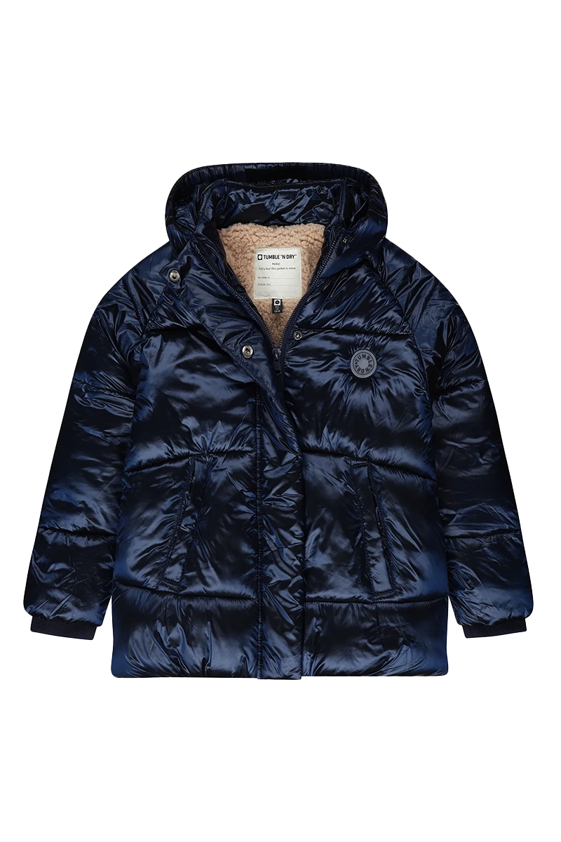 Meisjes jas blauw