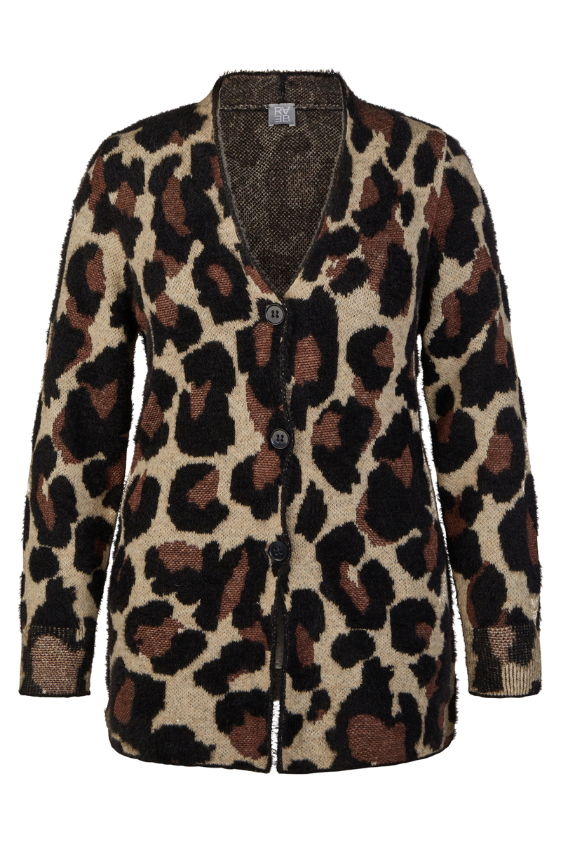 Dames vest bruin